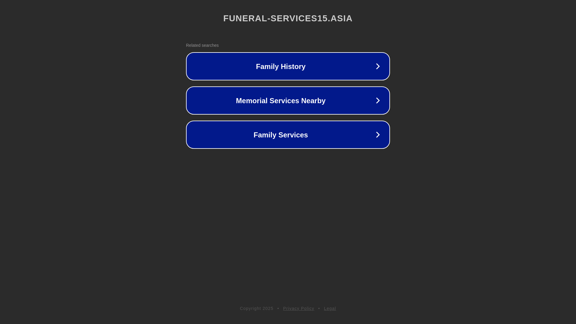 website screenshot of https://funeral-services15.asia/