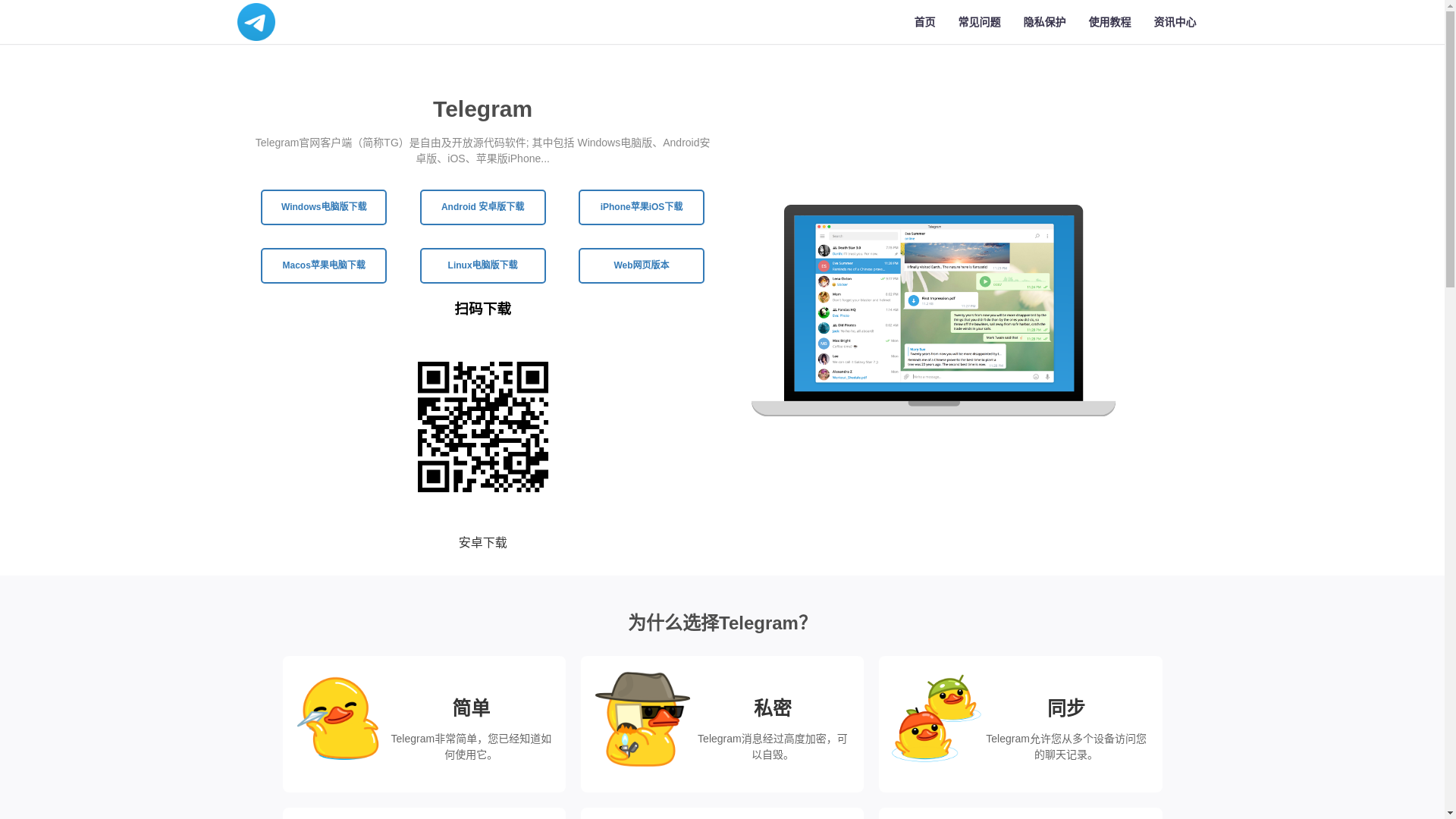 website screenshot of https://c1-telegeram.net/