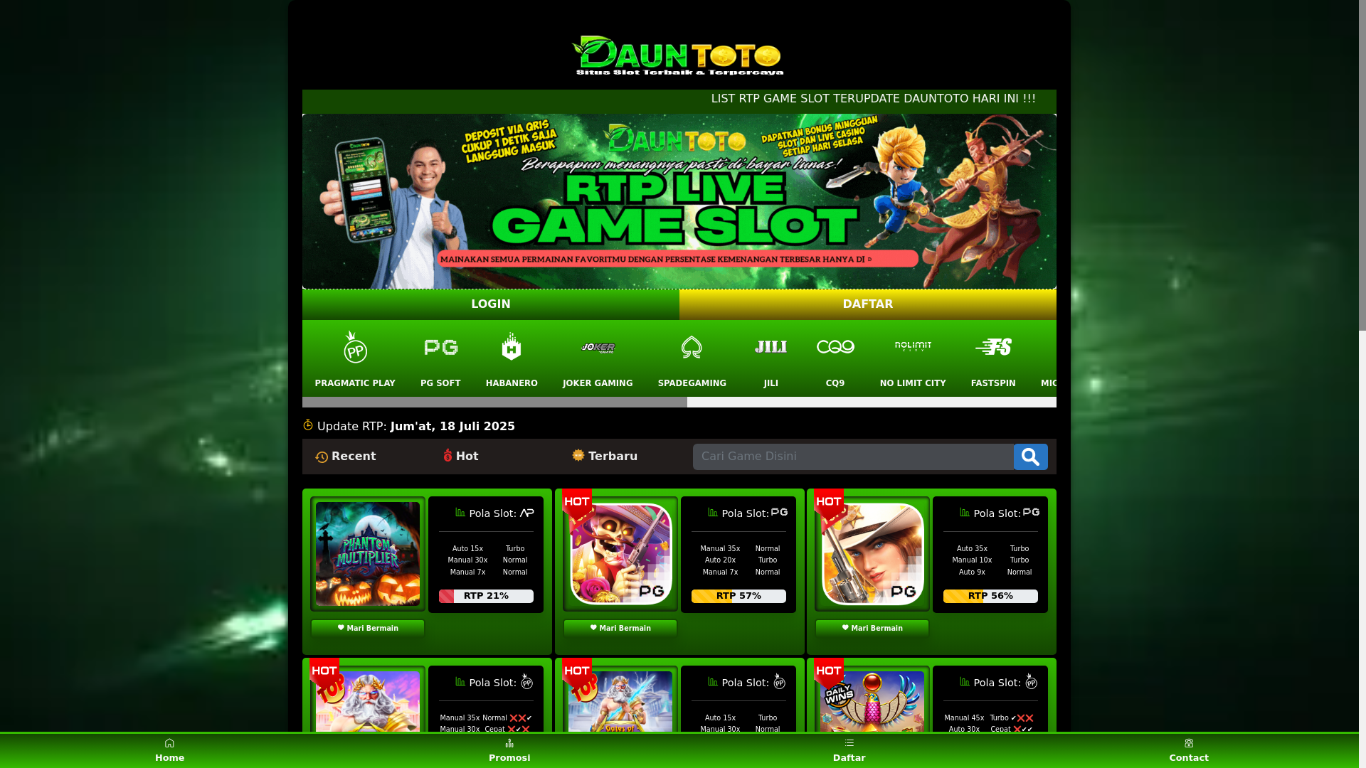 website screenshot of https://dauntototele.pages.dev/