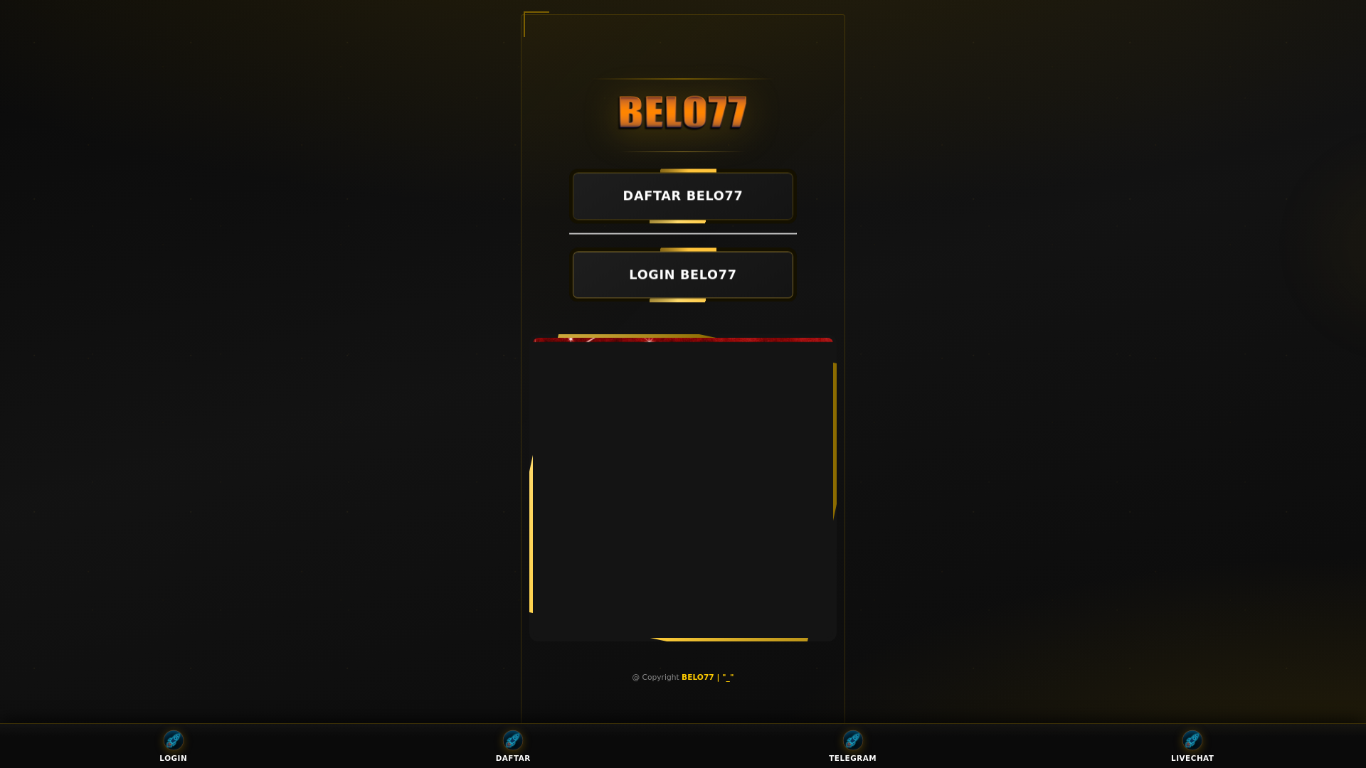 website screenshot of https://belo77org.pages.dev/