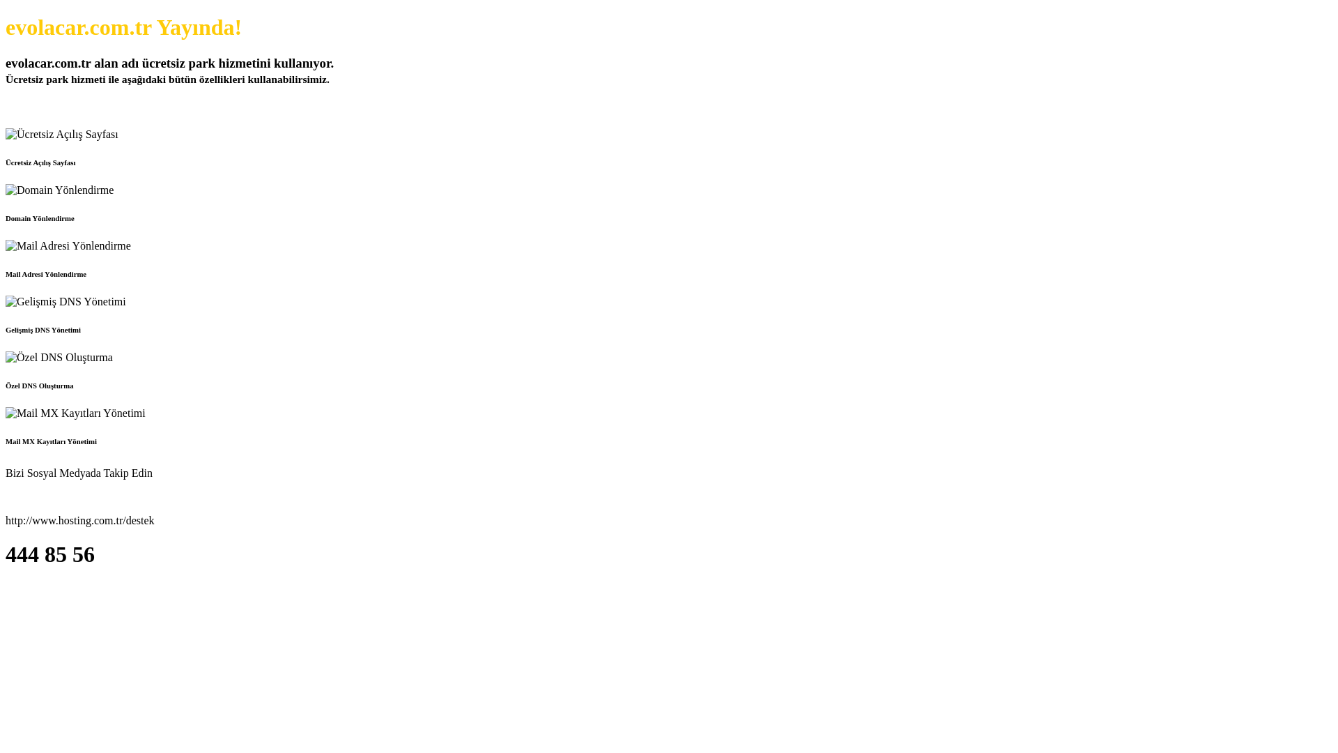 website screenshot of https://evolacar.com.tr/