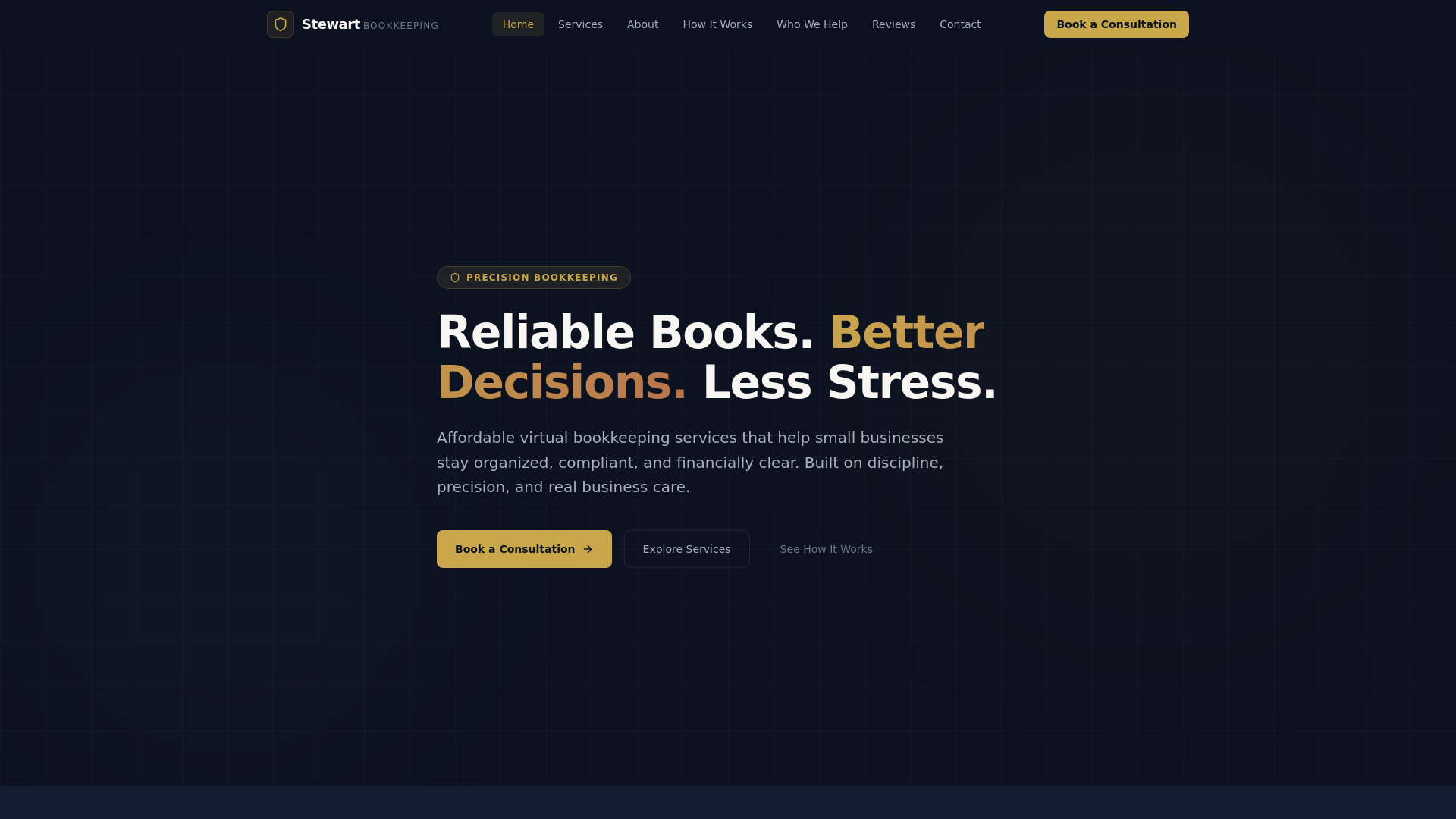 website screenshot of https://stewartbookkeeping.pages.dev/