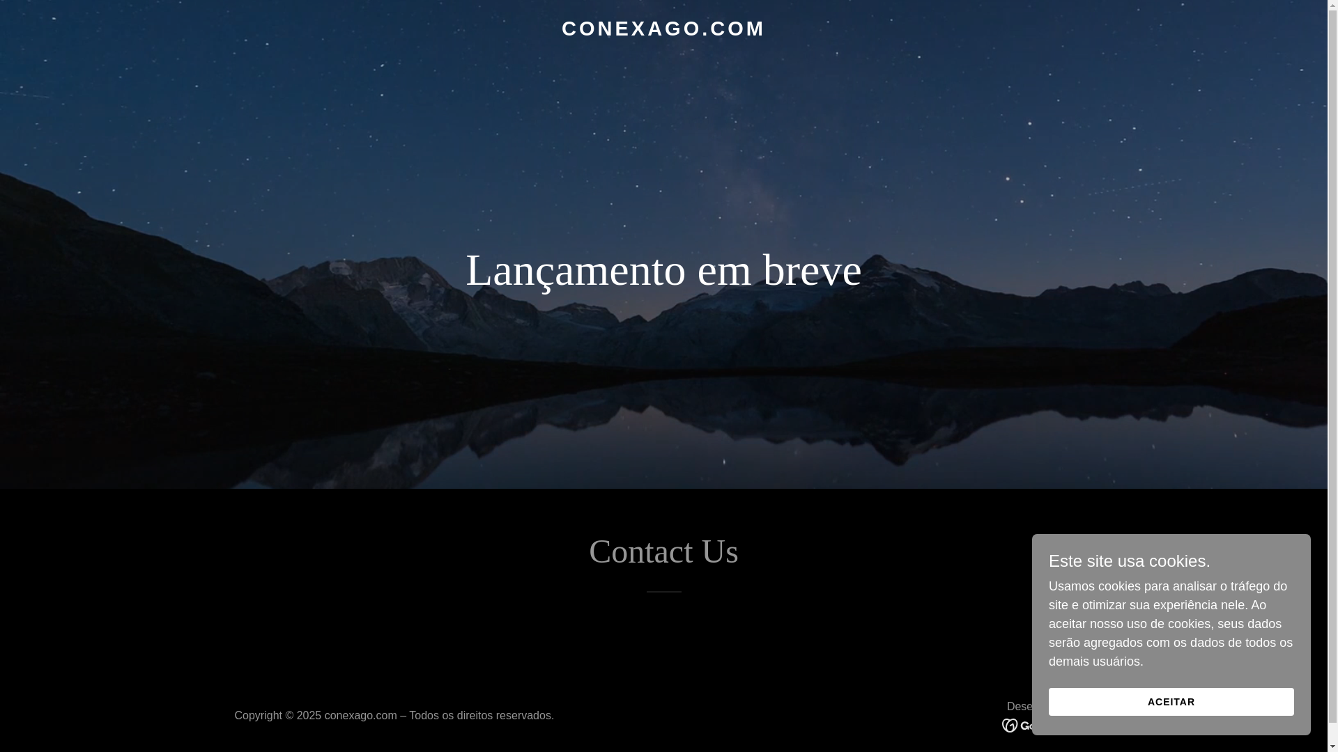 website screenshot of https://conexago.com/