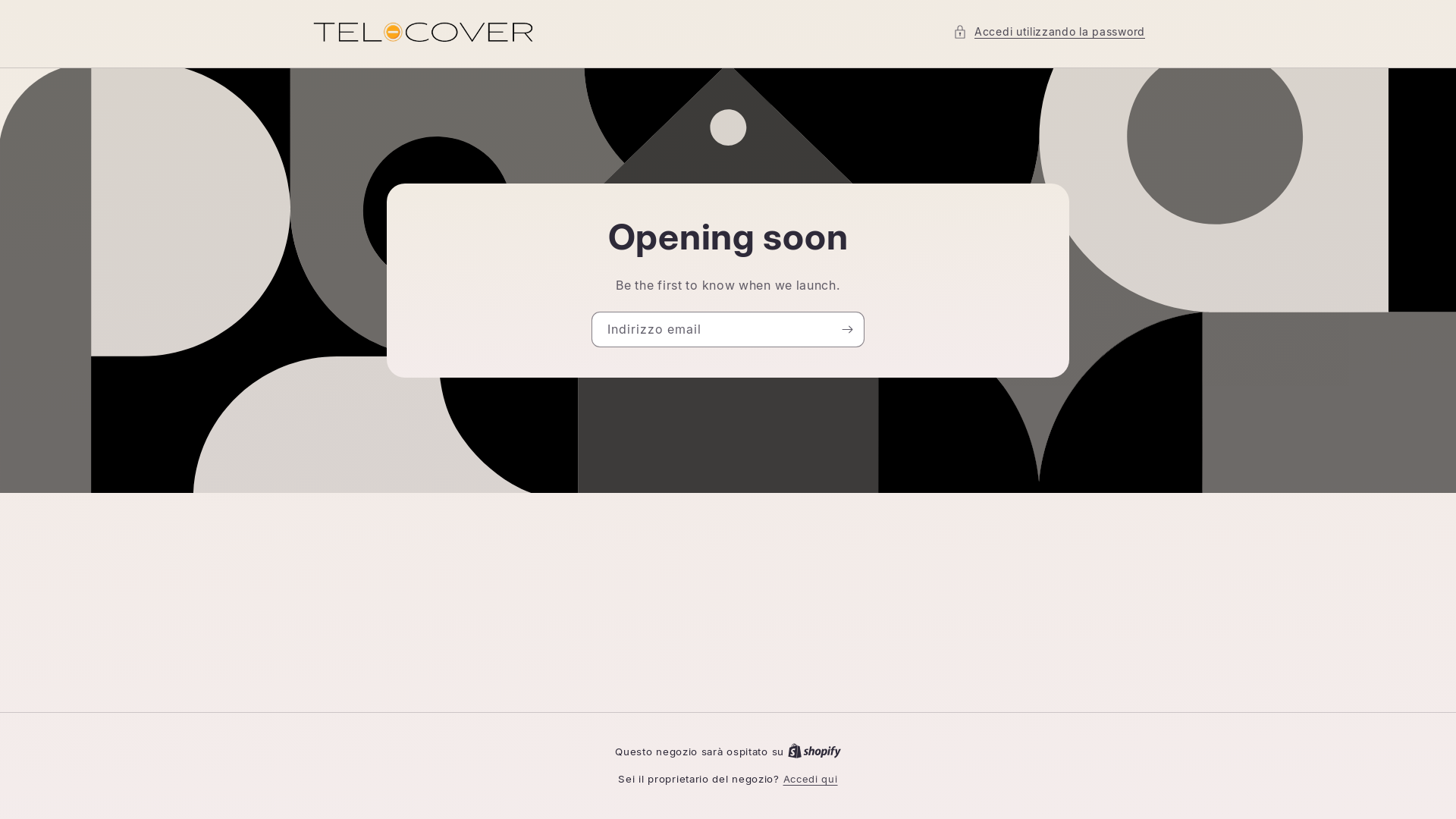 website screenshot of https://telocover.com/