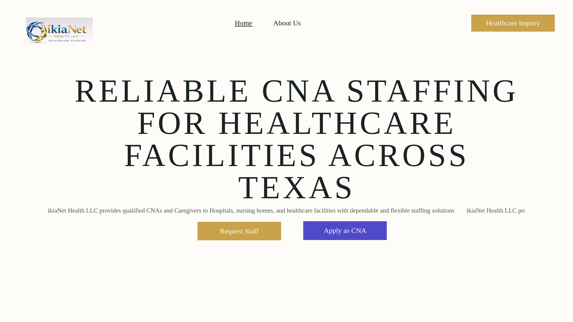 website screenshot of https://ikianet.com/