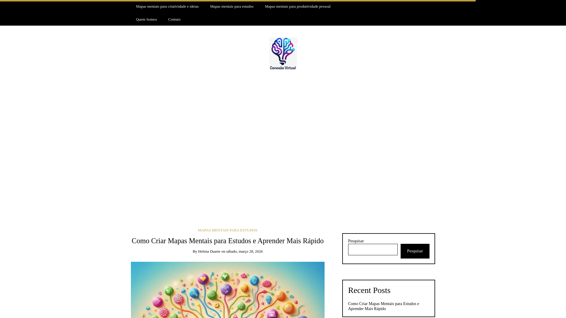 website screenshot of https://conexaovirtual.shop/