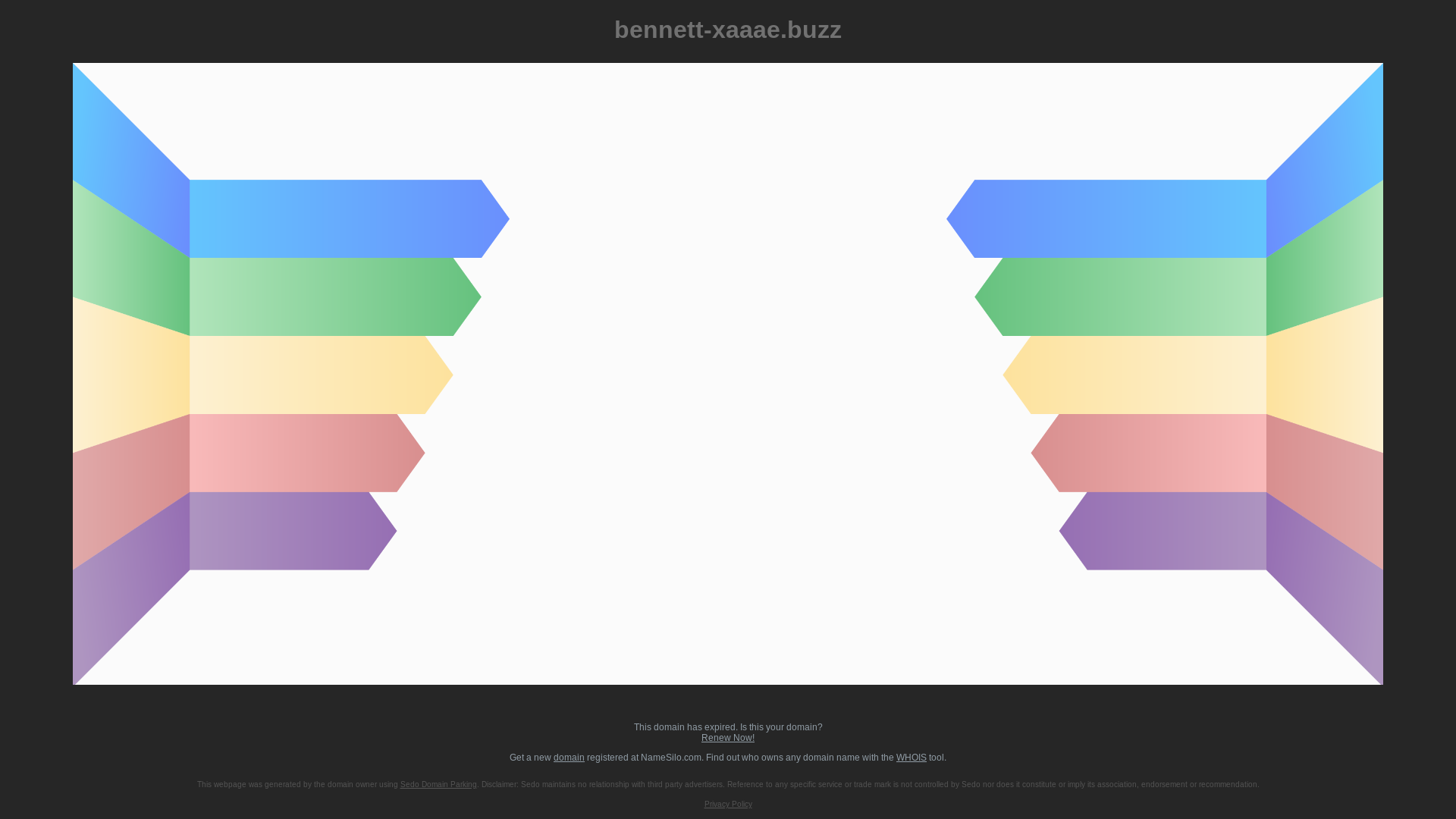 website screenshot of https://bennett-xaaae.buzz/