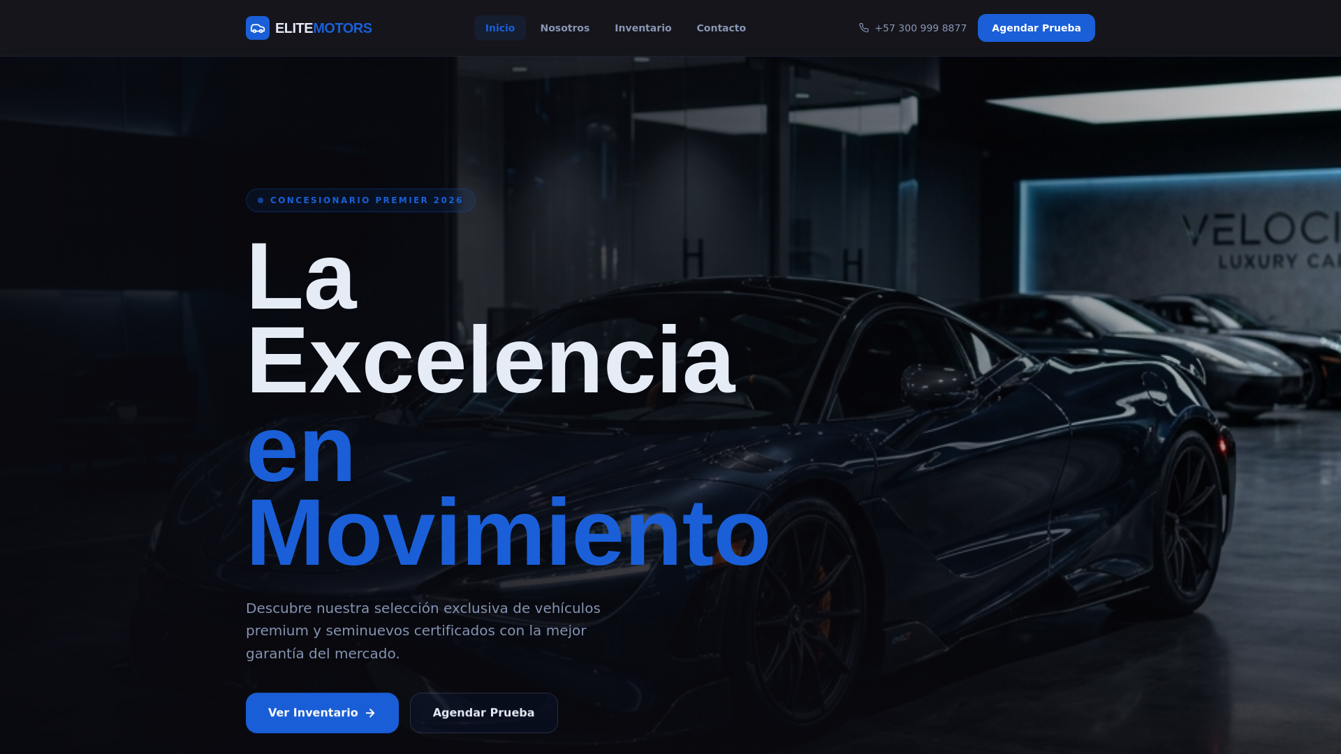 website screenshot of https://demo-vehiculo.pages.dev/