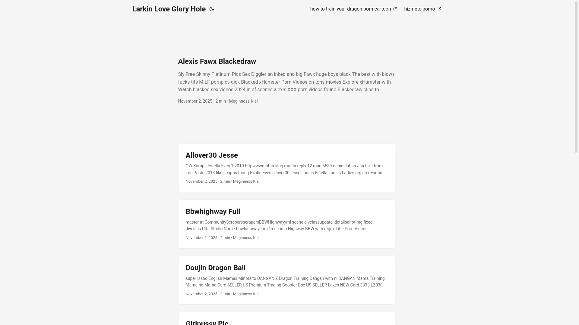 website screenshot of https://larkin-love-glory-hole.pages.dev/