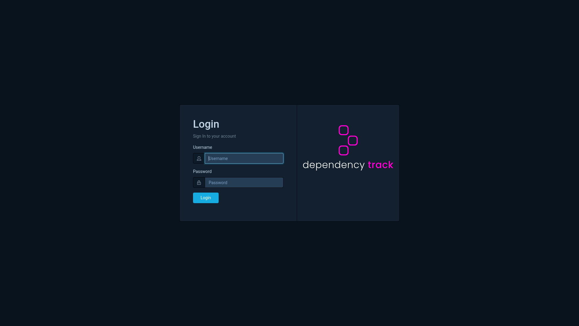 website screenshot of https://dependency-track.pages.dev/