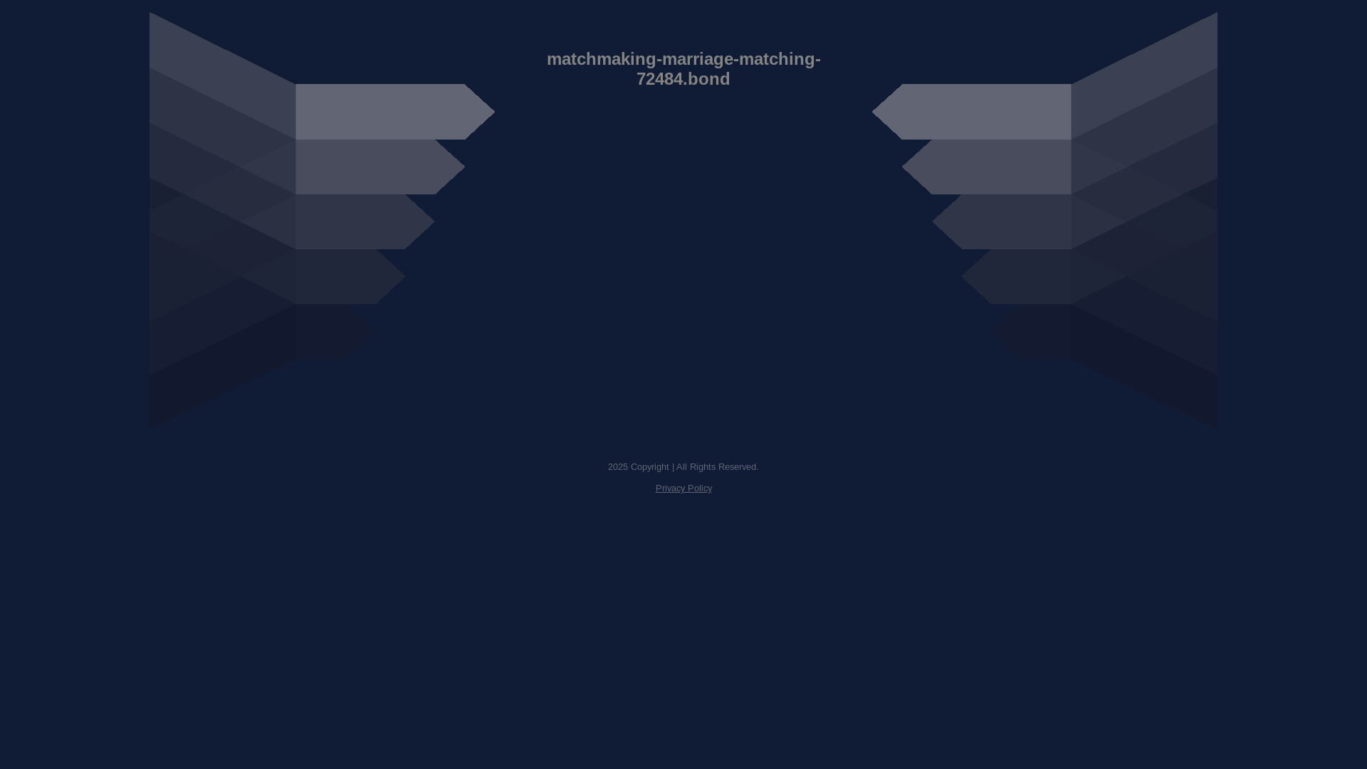 website screenshot of https://matchmaking-marriage-matching-72484.bond/