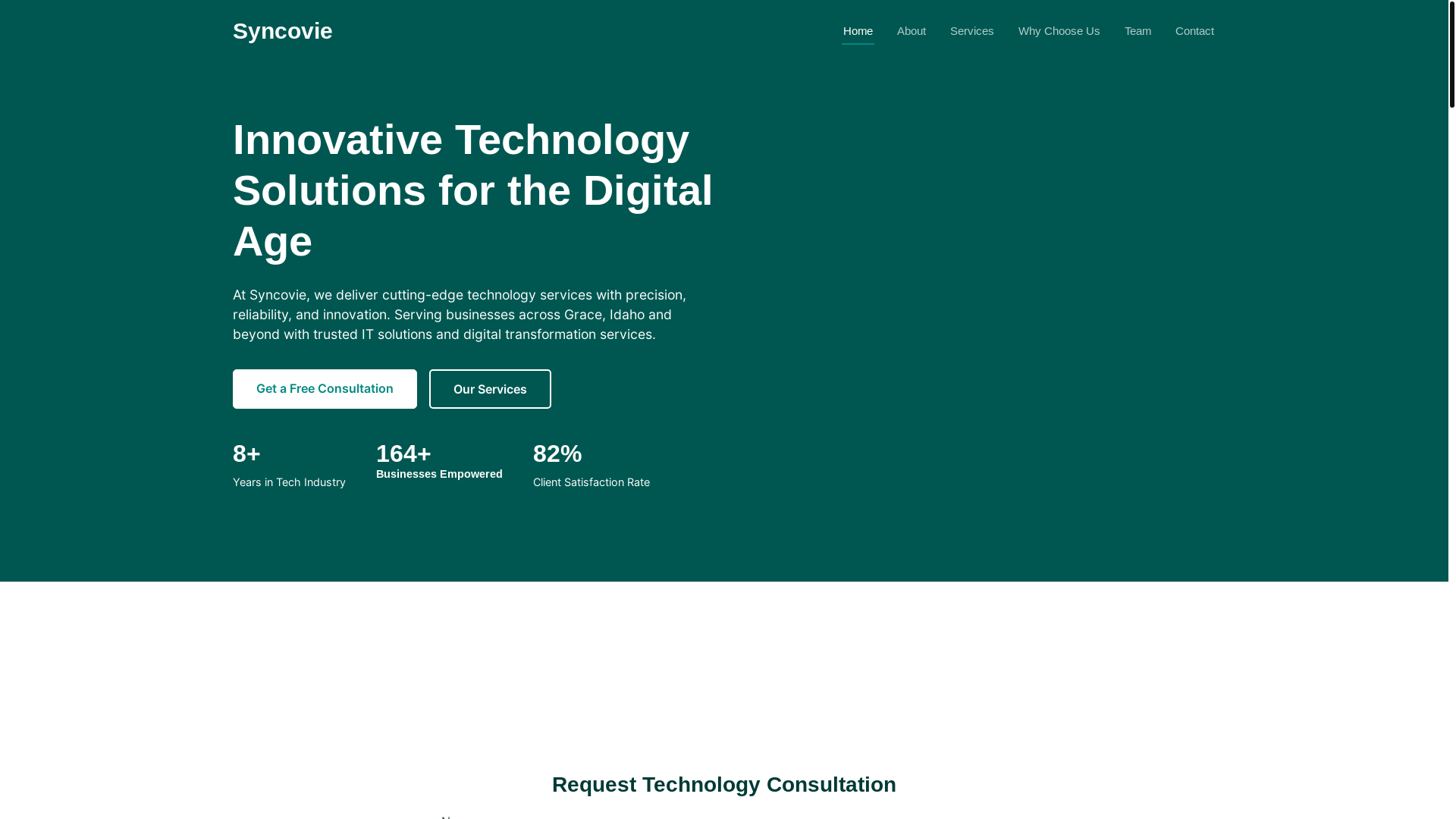 website screenshot of https://syncovie.pages.dev/