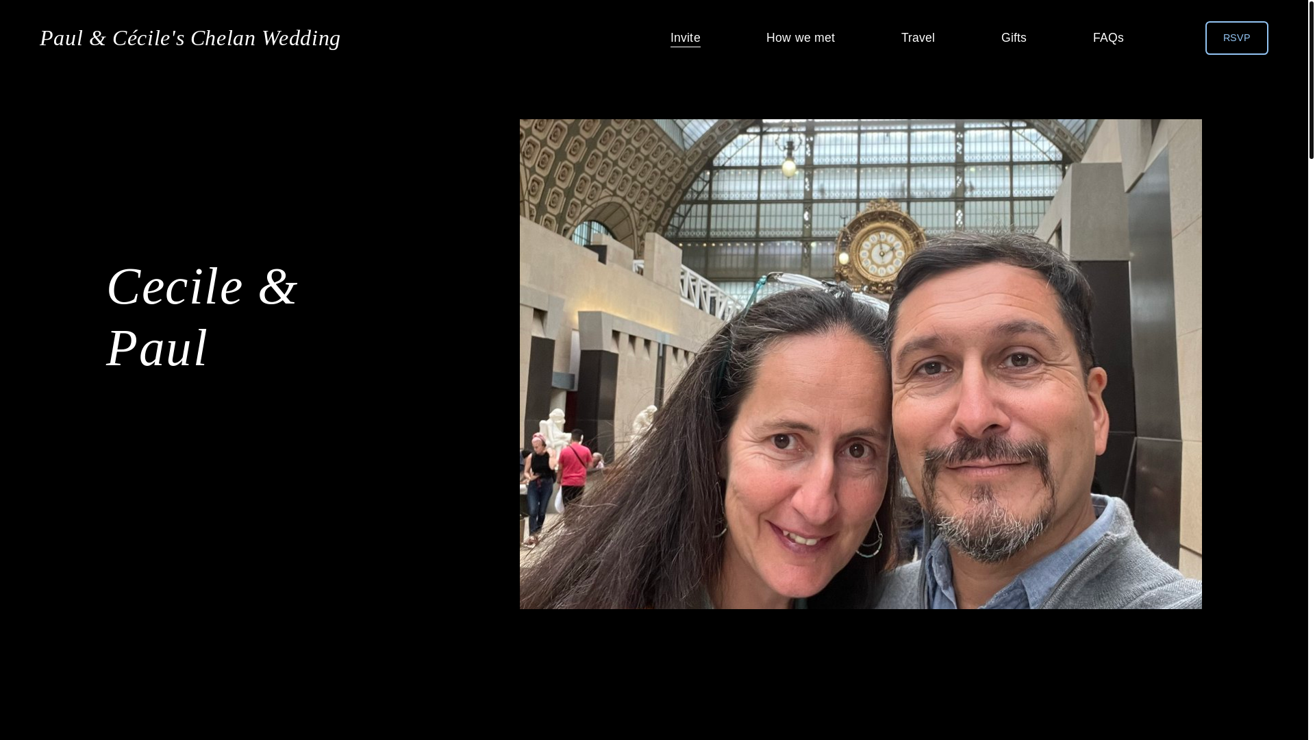 website screenshot of https://paulcecilemarriage.com/
