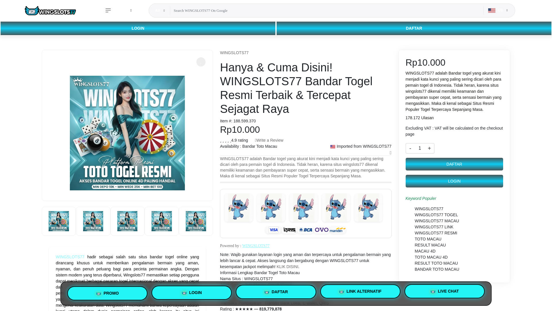 website screenshot of https://wingslots77cuan.pages.dev/