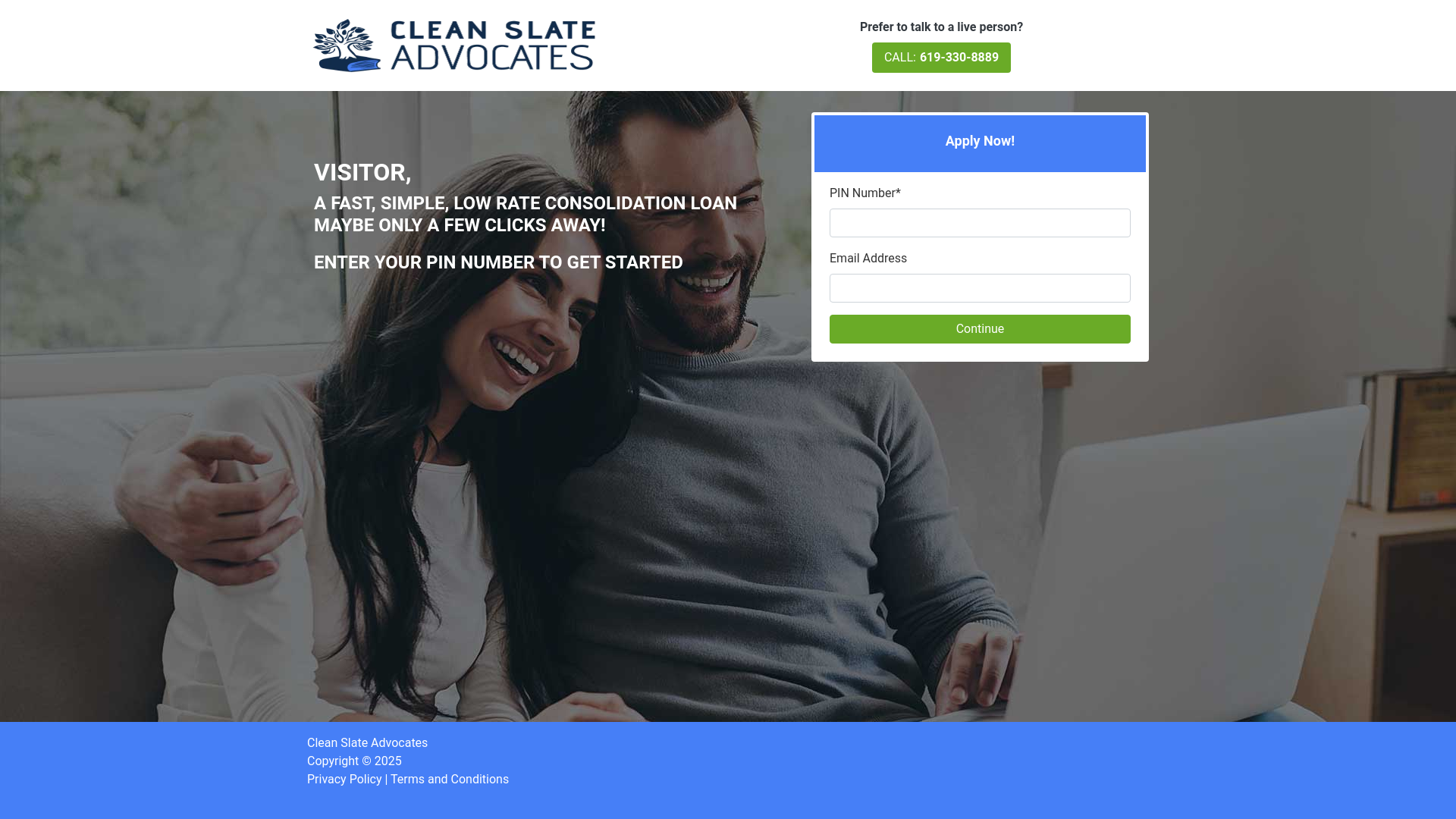 website screenshot of https://cleanslateadvocates.info/