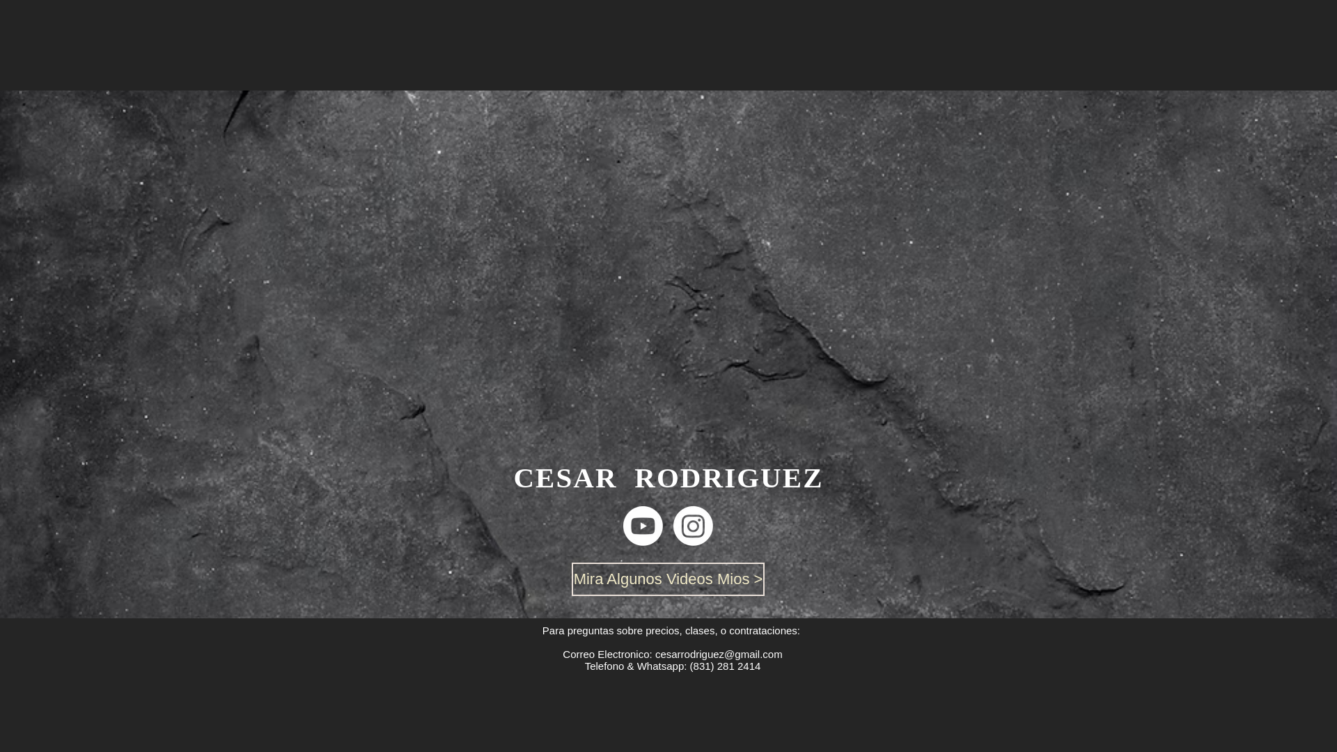 website screenshot of https://cesarguitar.com