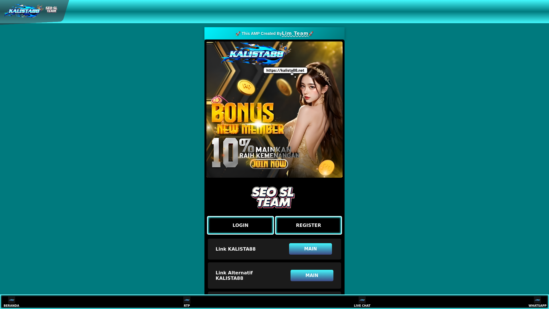 website screenshot of https://kilaukalista88.pages.dev/