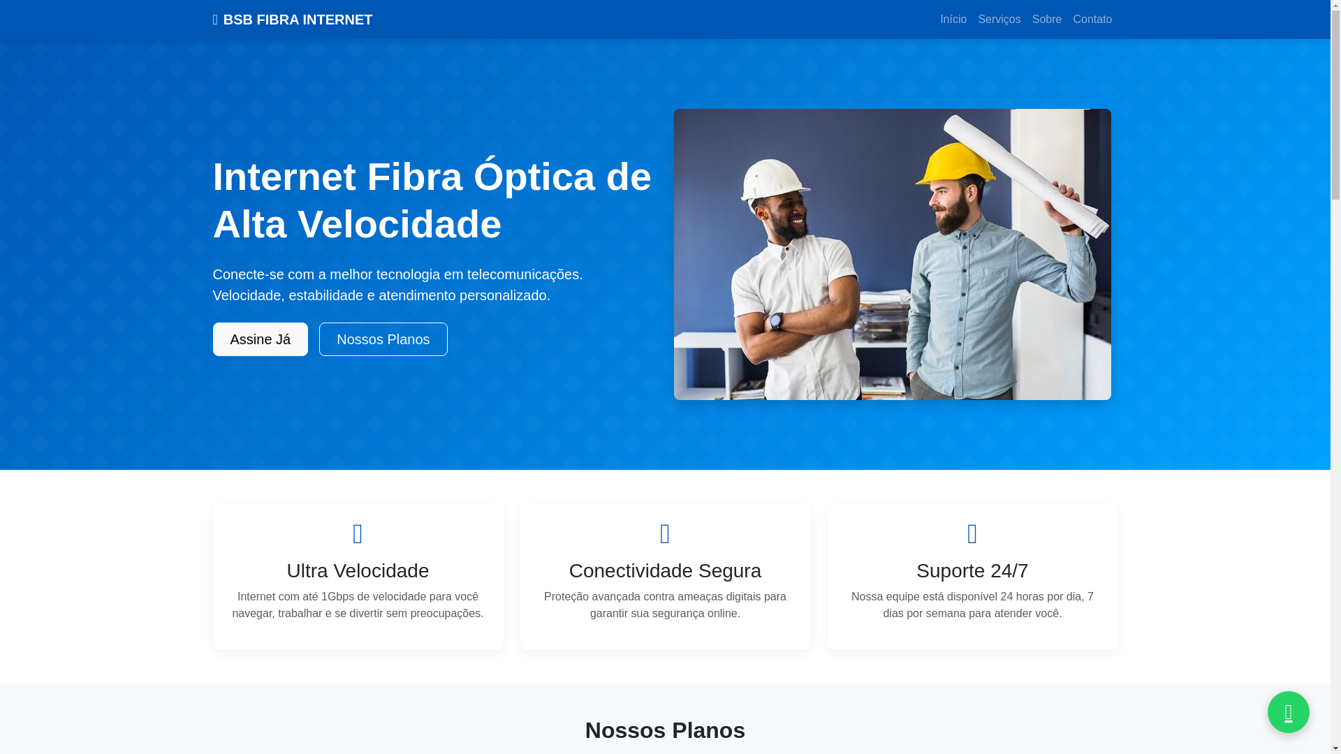 website screenshot of https://bsbfibrainternet.digital/