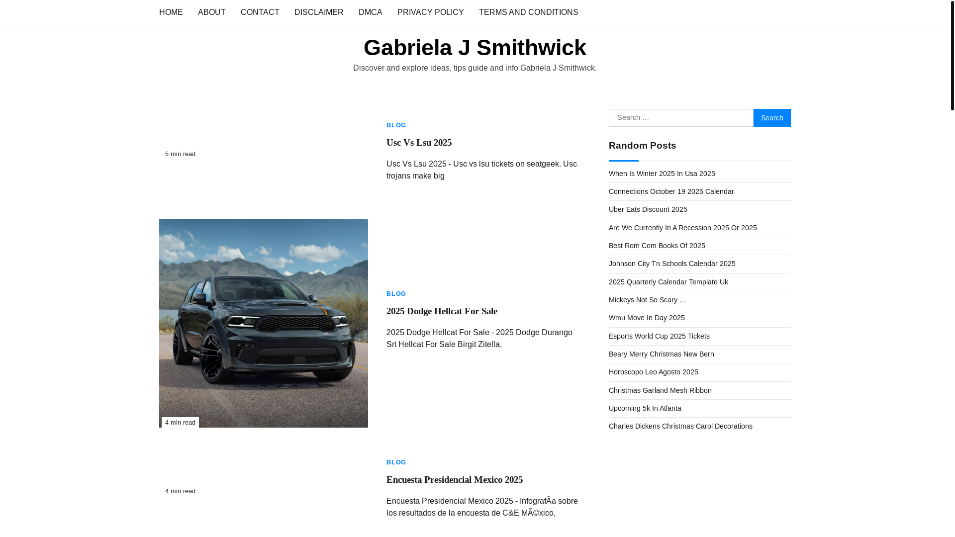 website screenshot of https://gabrielajsmithwickm.pages.dev/