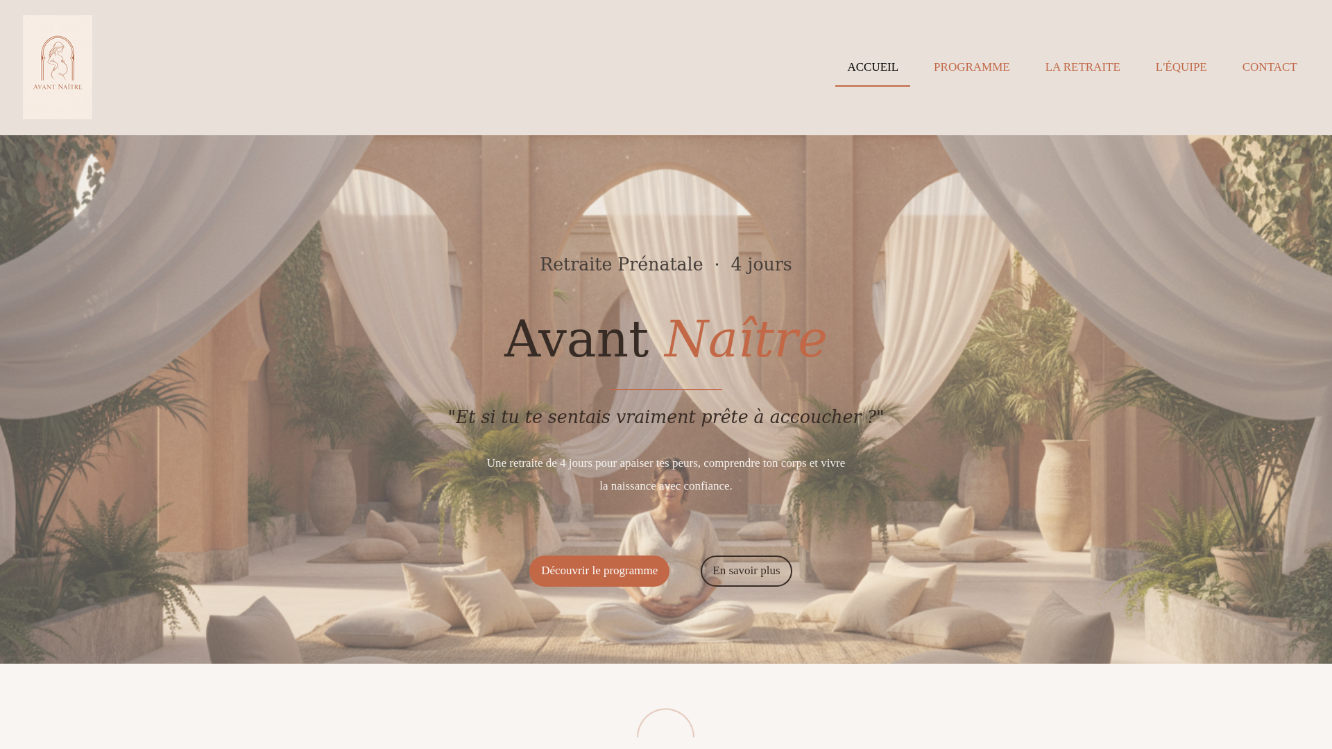 website screenshot of https://avant-naitre.fr/