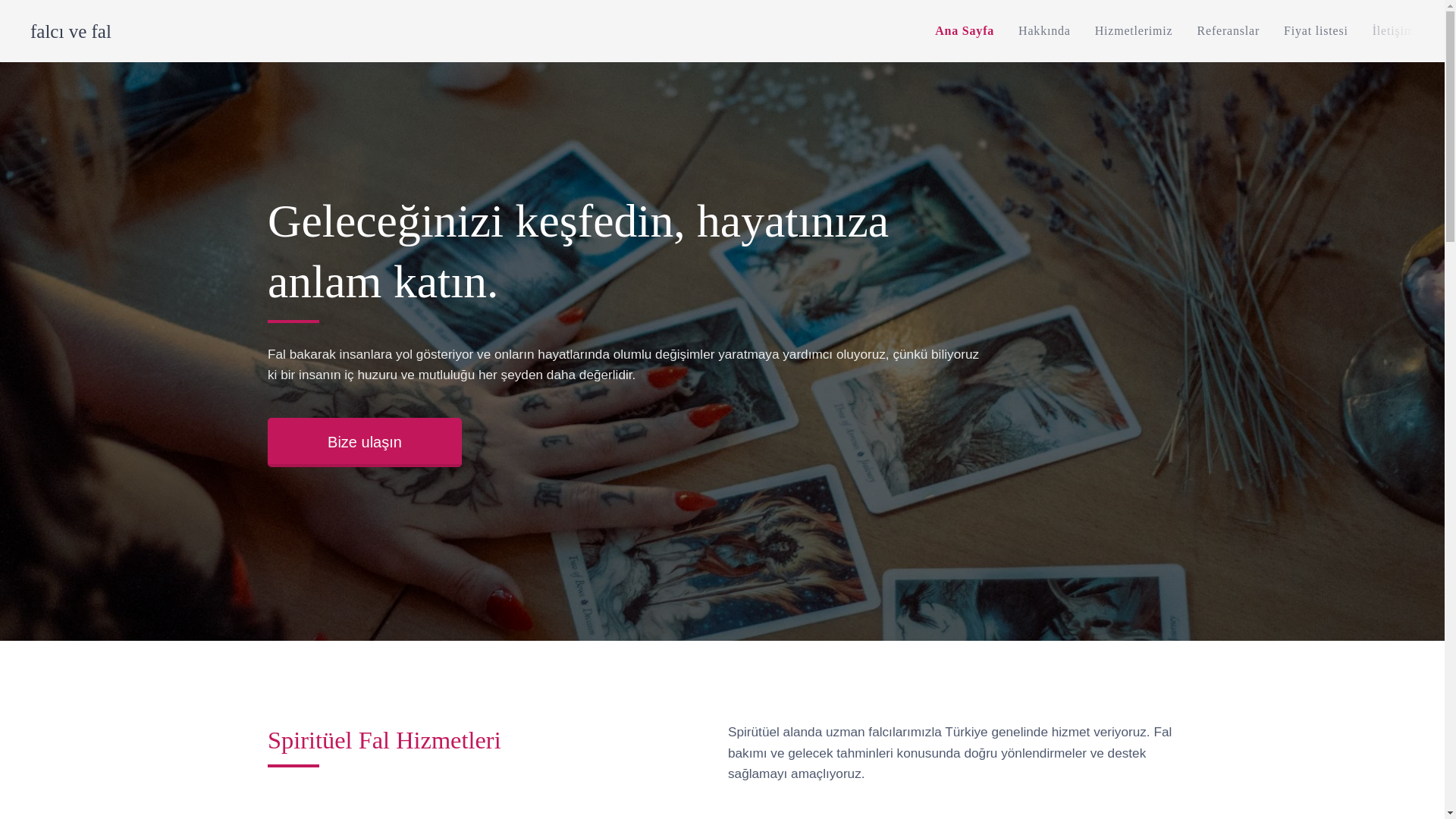 website screenshot of https://falcivefal.com/
