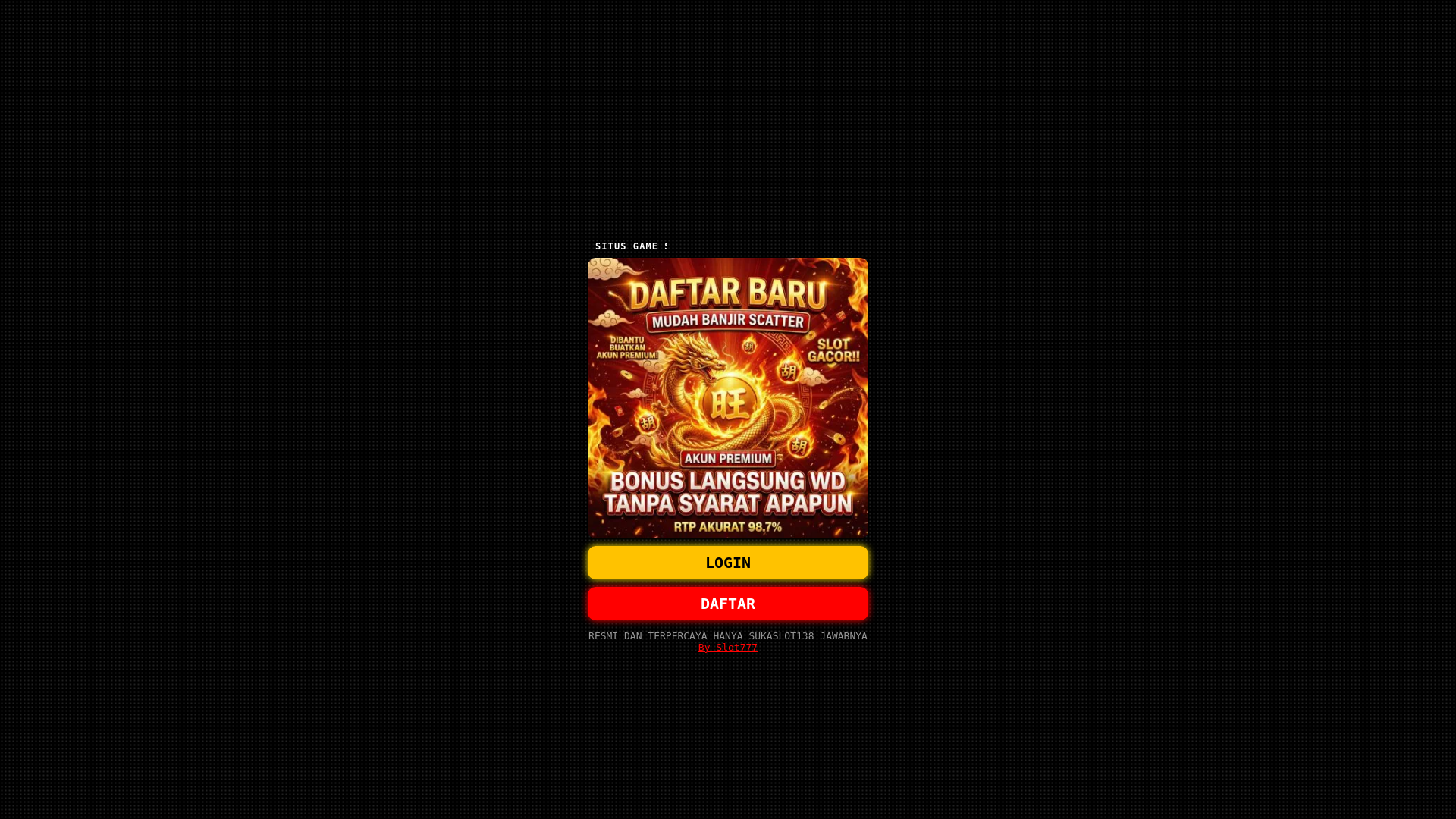 website screenshot of https://ckstar-sukaslot138.pages.dev/