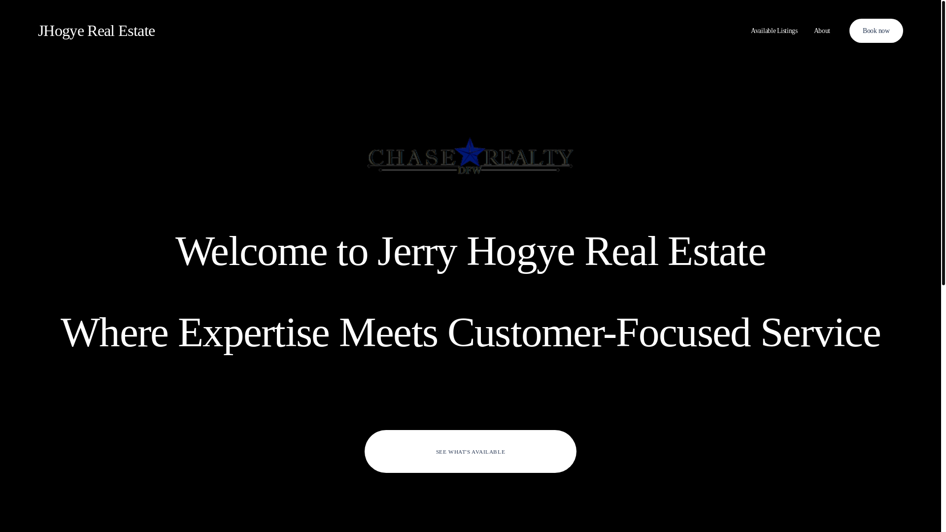 website screenshot of https://jhogyerealestate.com/