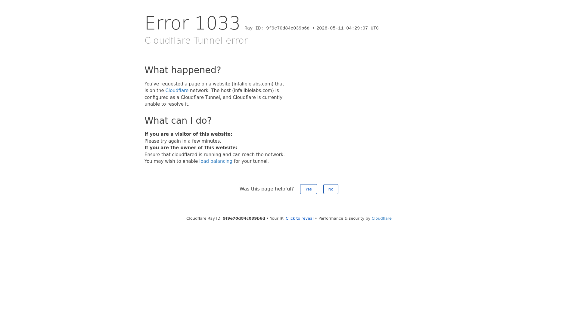 website screenshot of https://infaliblelabs.com/