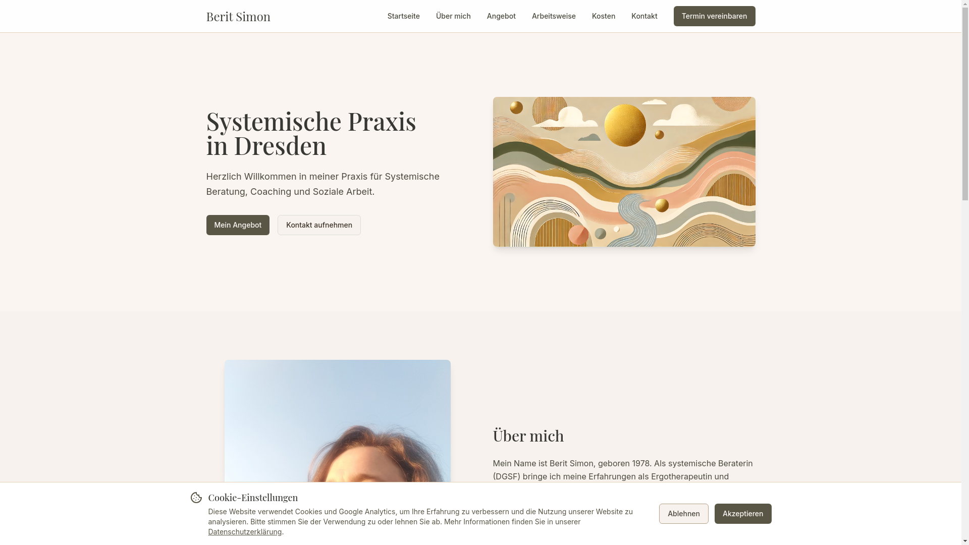 website screenshot of https://empathic-haven-website.pages.dev/