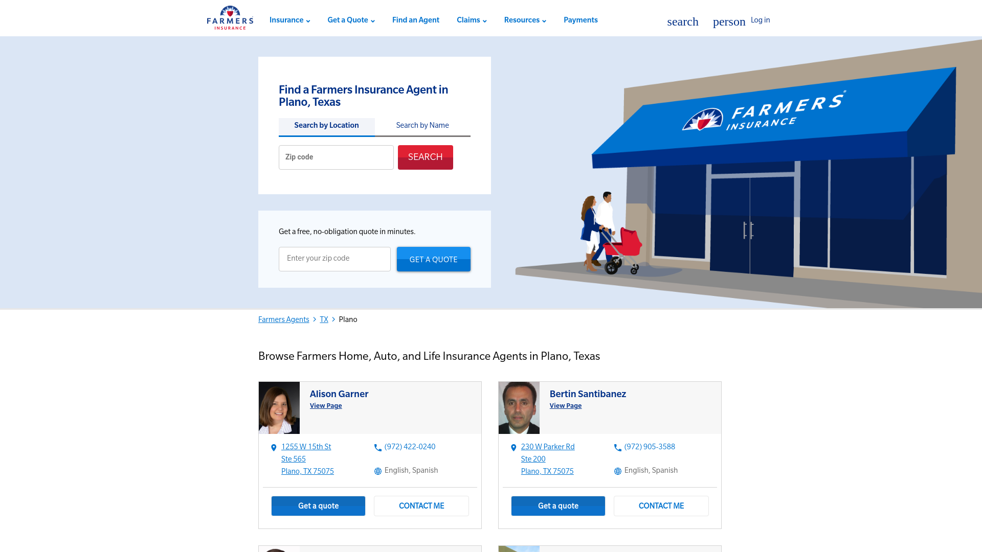 website screenshot of https://annalunaagencycorp.com/