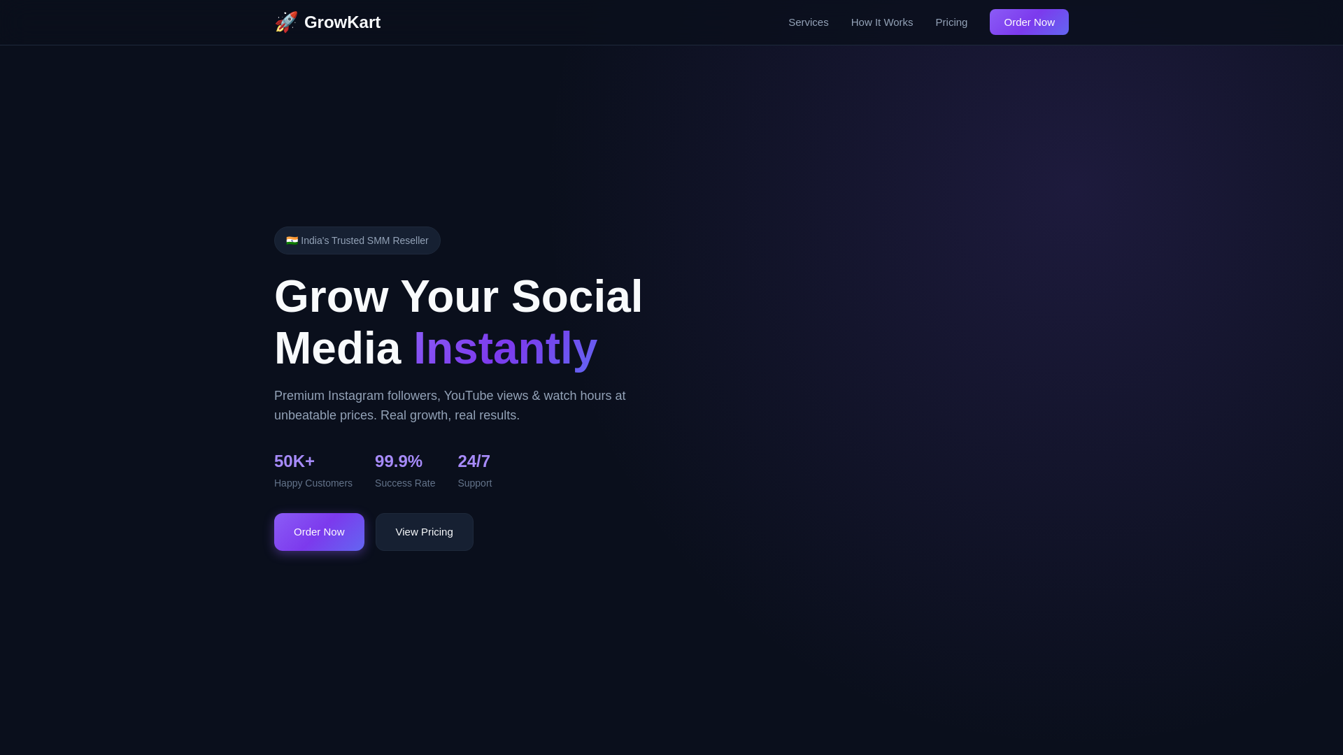 website screenshot of https://growkart.pages.dev/