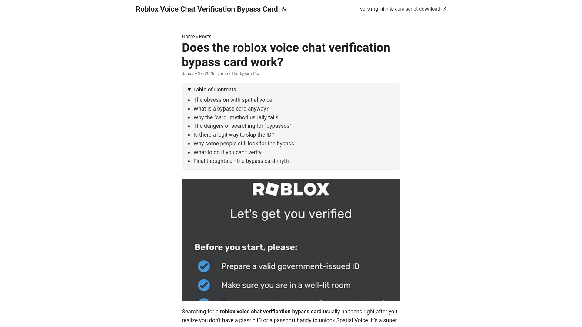 website screenshot of https://roblox-voice-chat-verification-bypass-card.pages.dev/