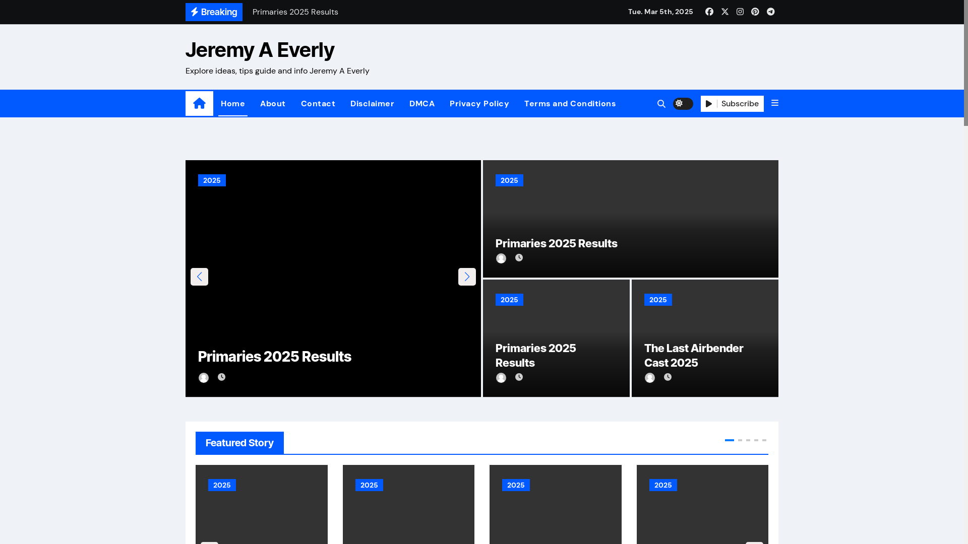 website screenshot of https://jeremyaeverlyt.pages.dev/