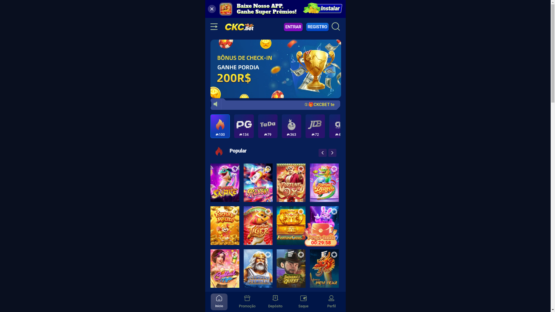 website screenshot of https://fckcbet.com/