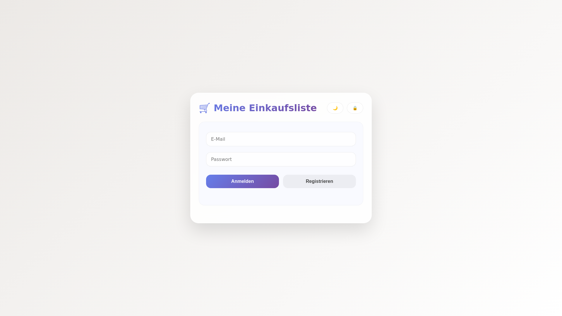 website screenshot of https://einkaufsliste-50l.pages.dev/