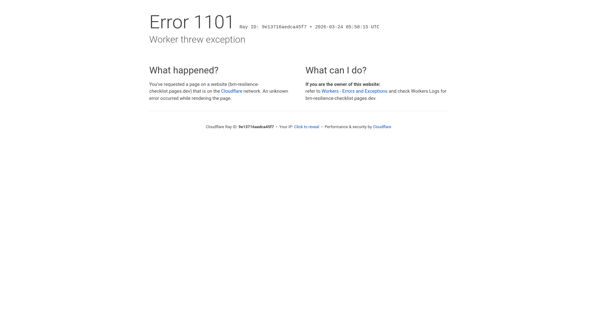 website screenshot of https://bm-resilience-checklist.pages.dev/