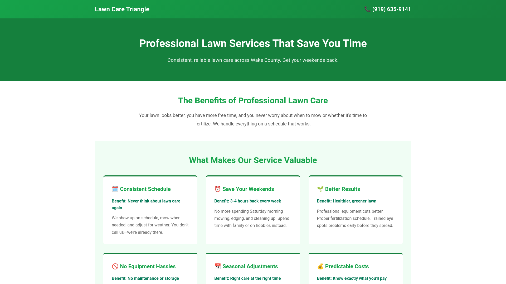 website screenshot of https://wakelawn.pages.dev/