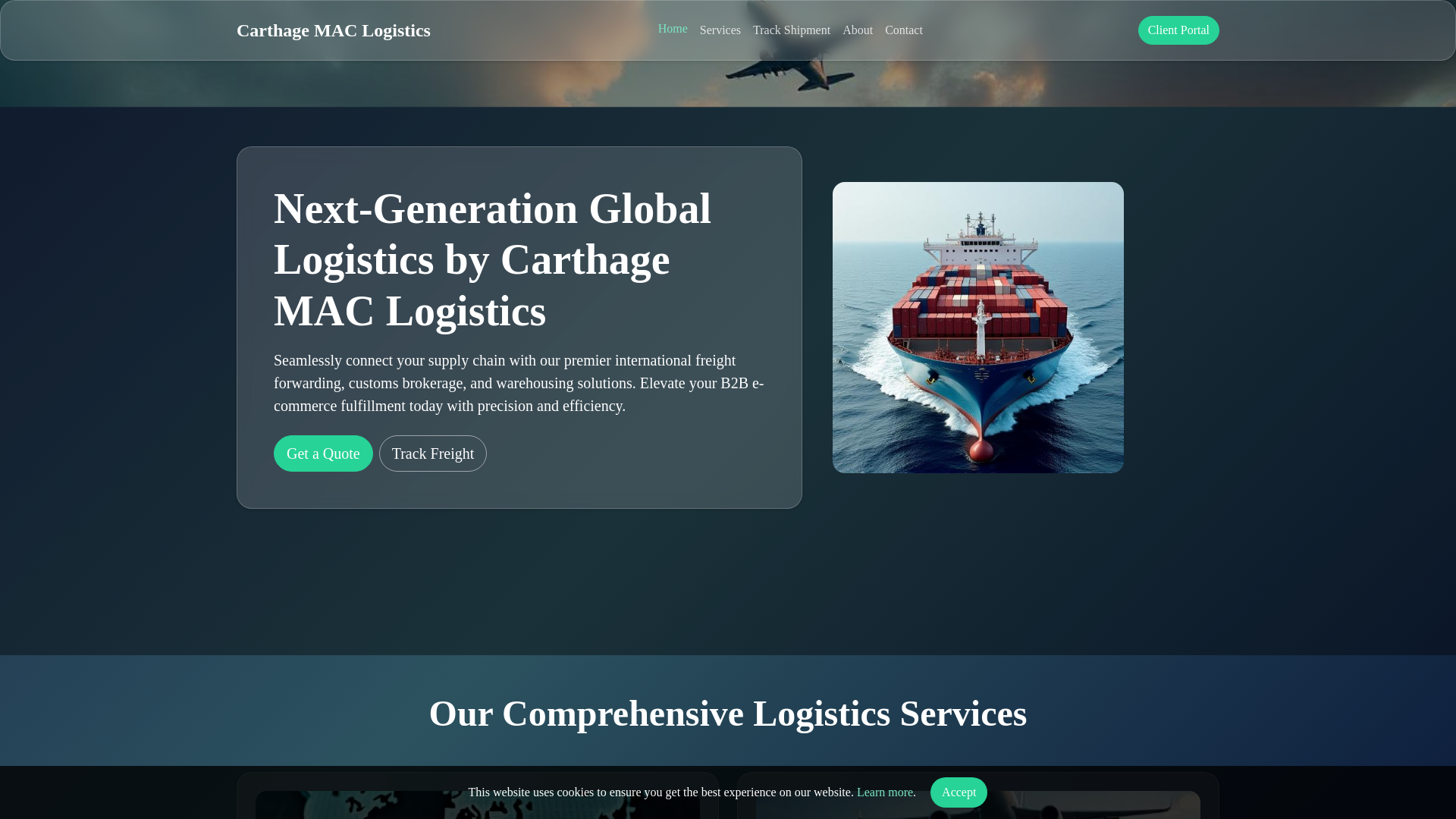 website screenshot of https://hyperdatamesh1.homes