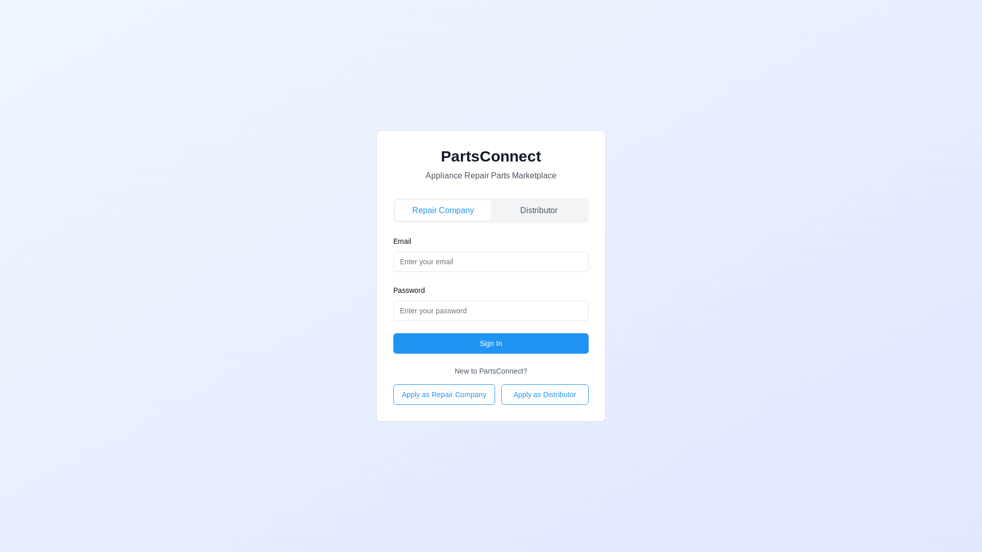 website screenshot of https://onepartsourcepro.com/