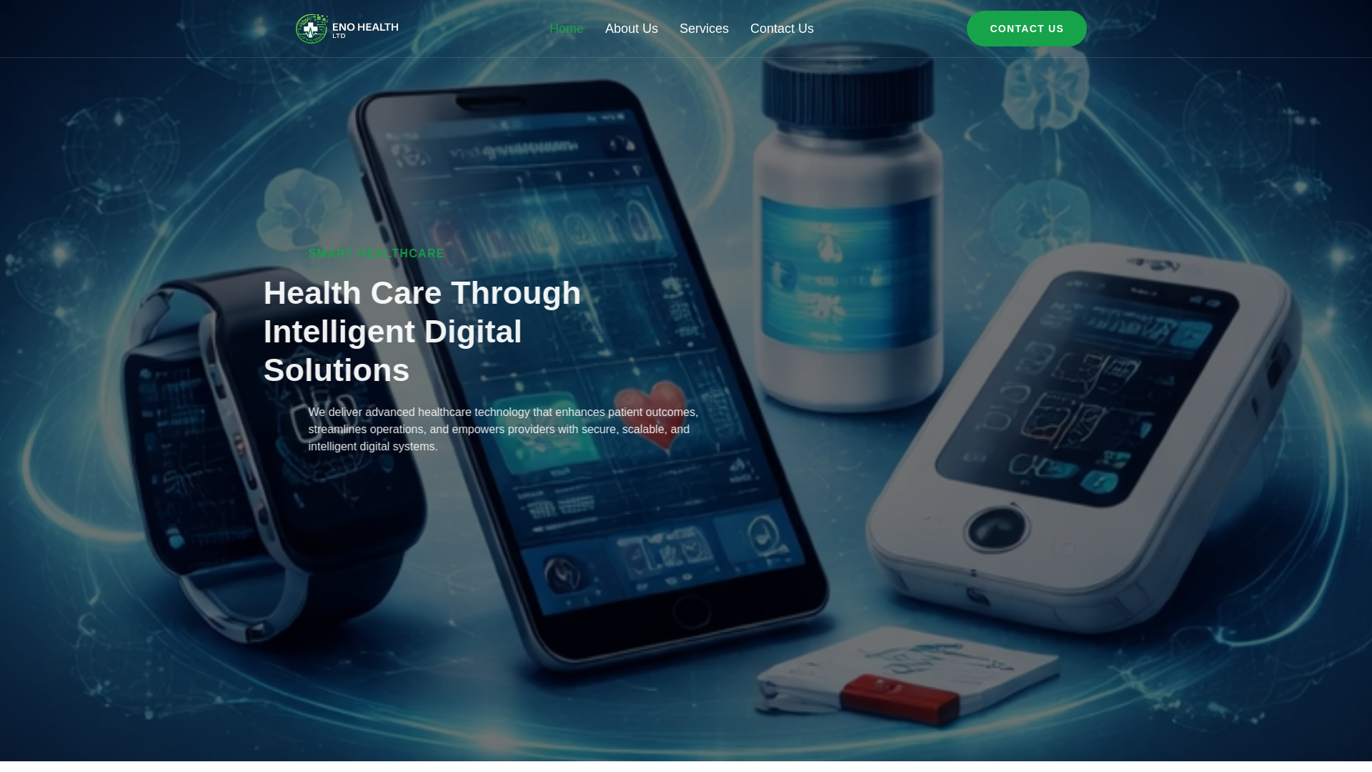 website screenshot of https://enohealthltd.site