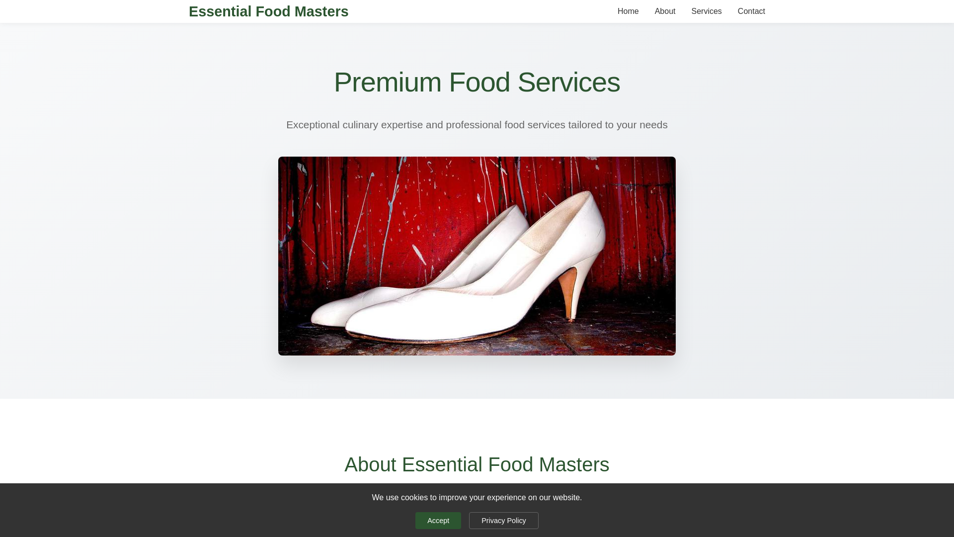 website screenshot of https://essentialfoodmasters.cyou/