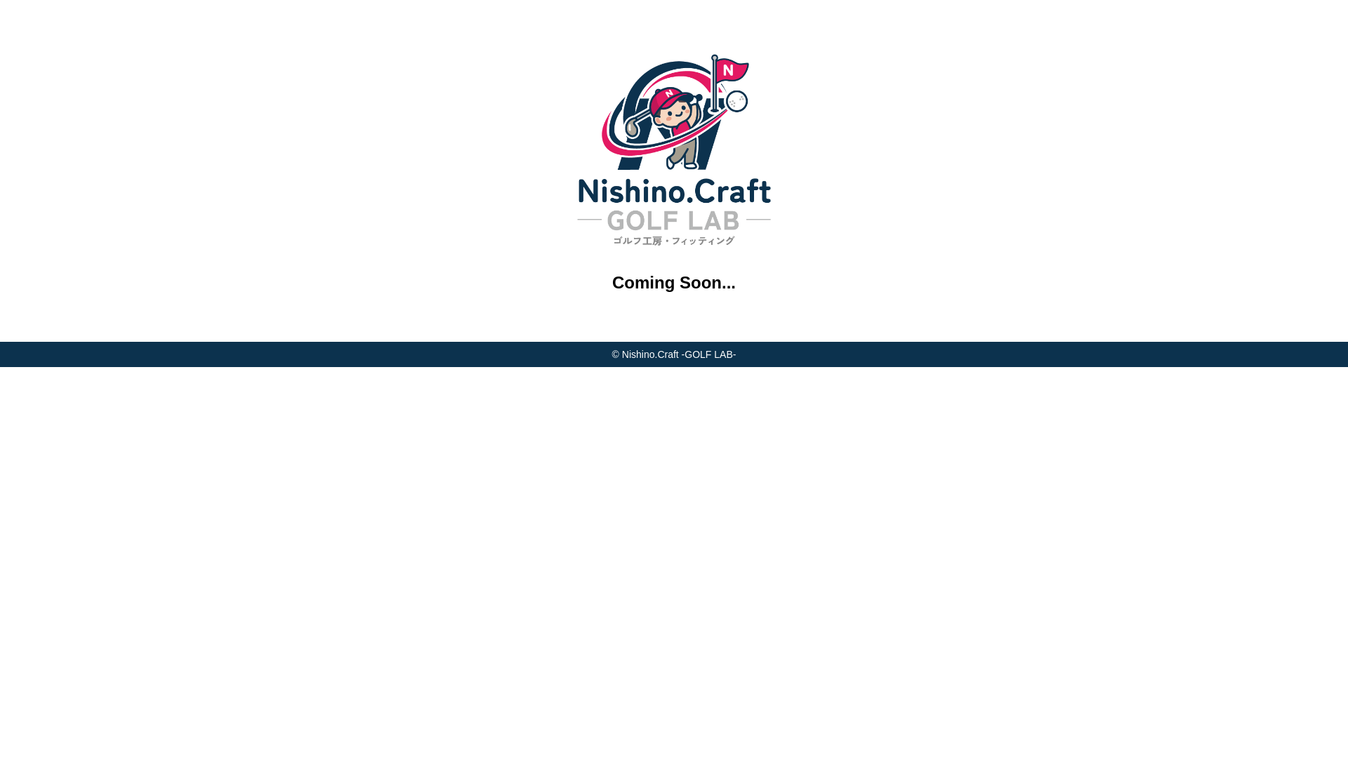 website screenshot of https://nishino-craft.jp/