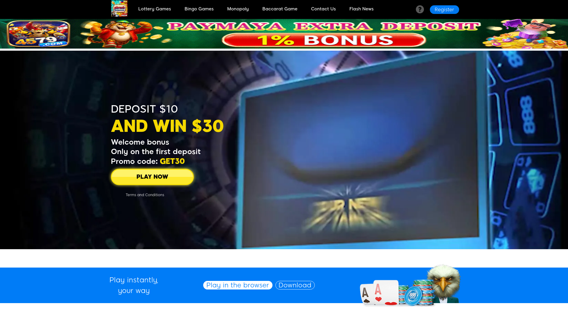 website screenshot of https://phrushgames.com