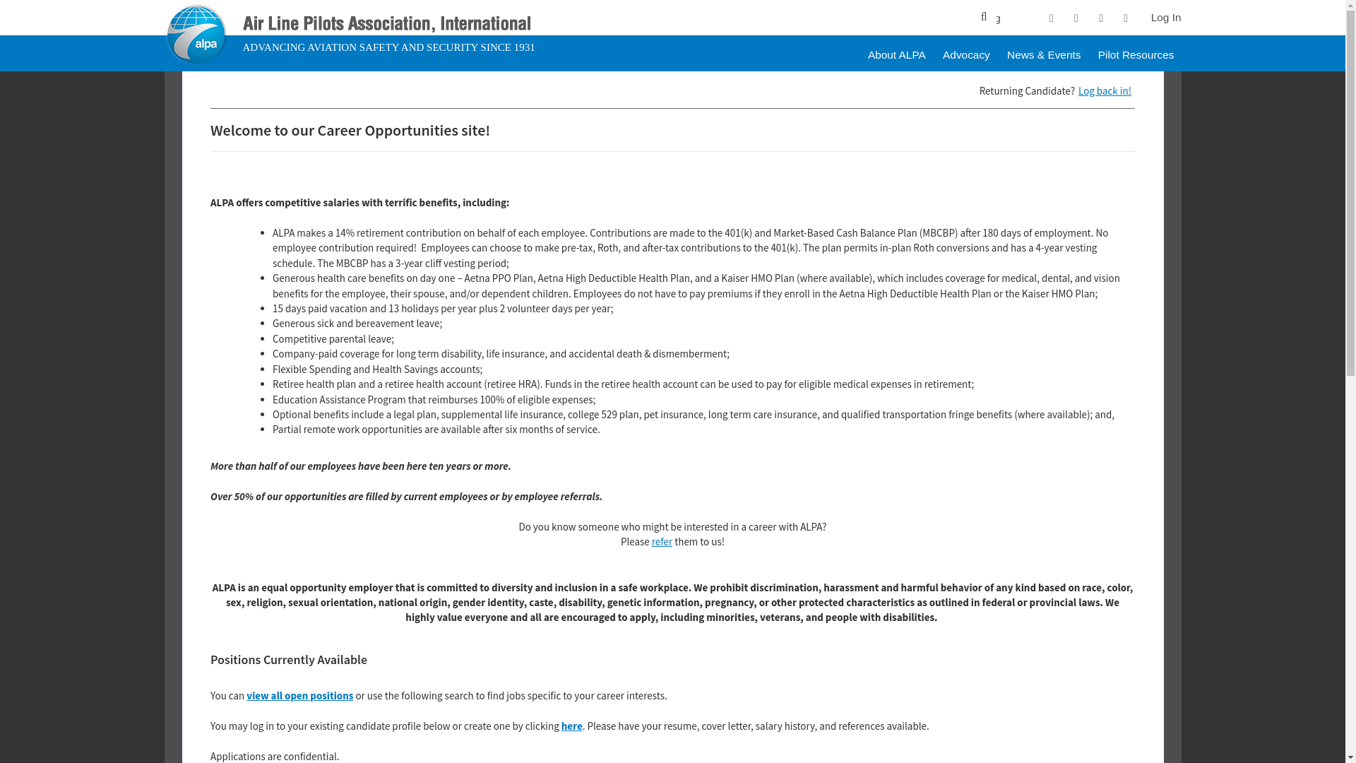 website screenshot of https://jobs-alpa.icims.com/