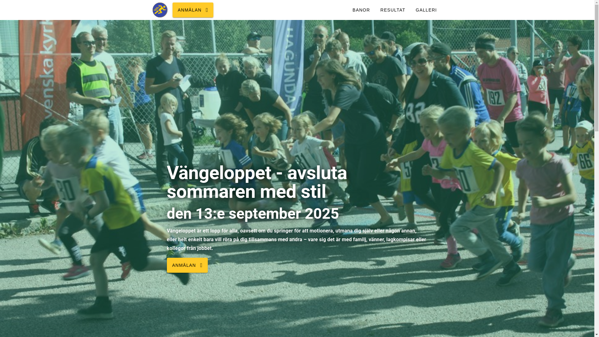 website screenshot of https://vangeloppet-se.pages.dev/