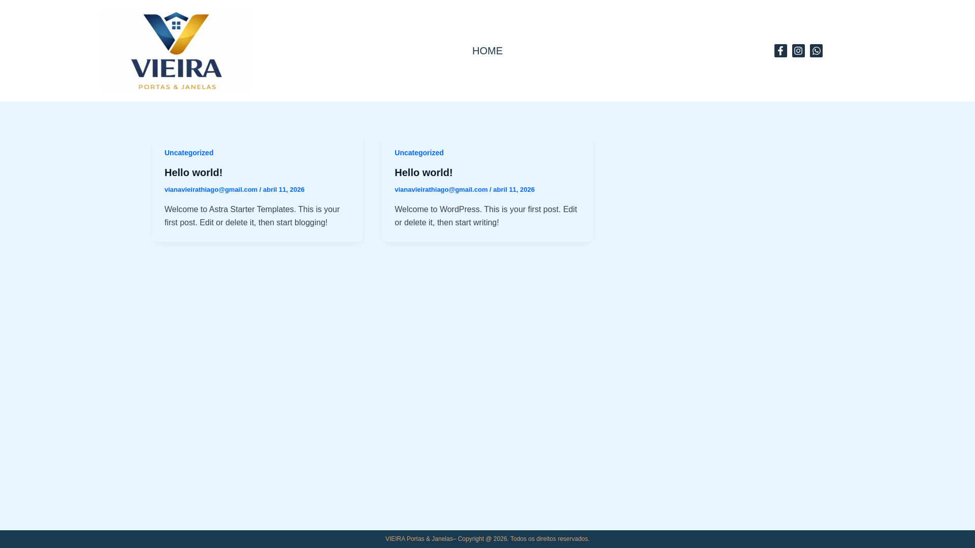 website screenshot of https://vieiraportasejanelas.com/