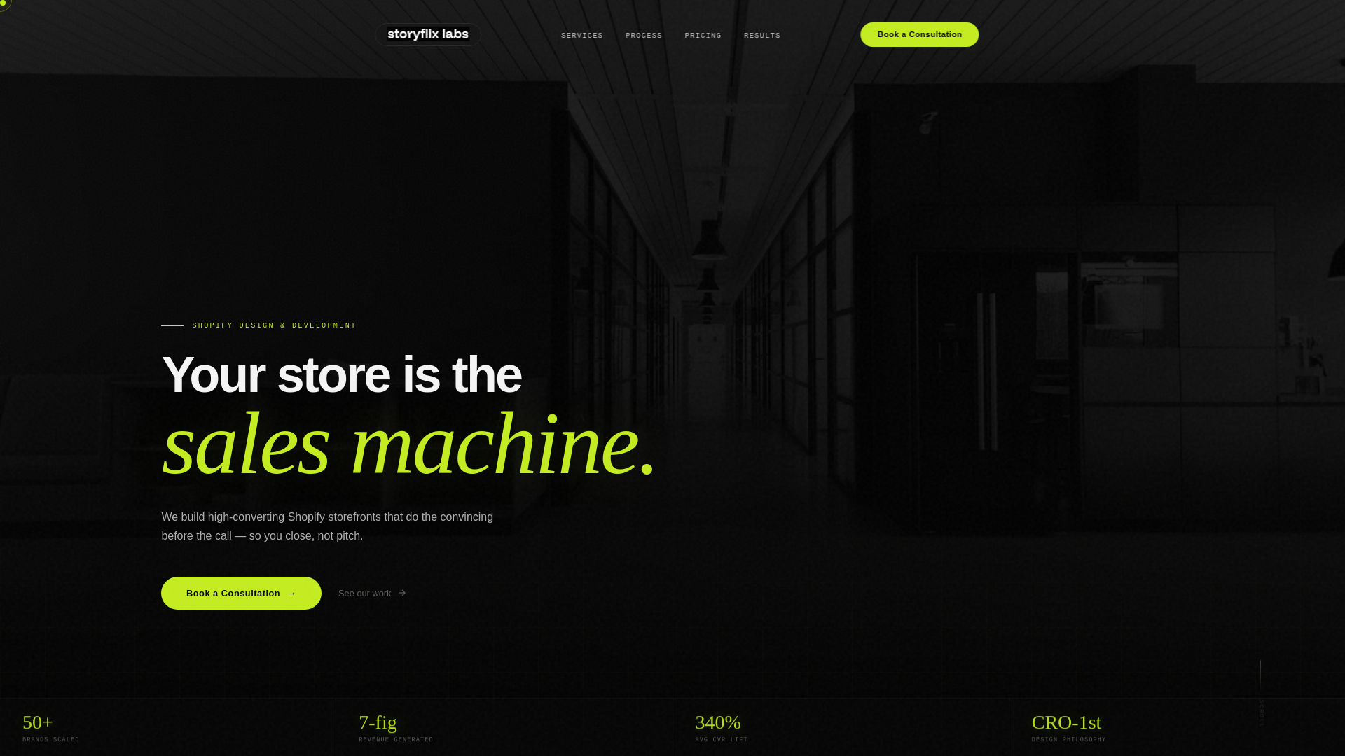 website screenshot of https://storyflixlabs.pages.dev/
