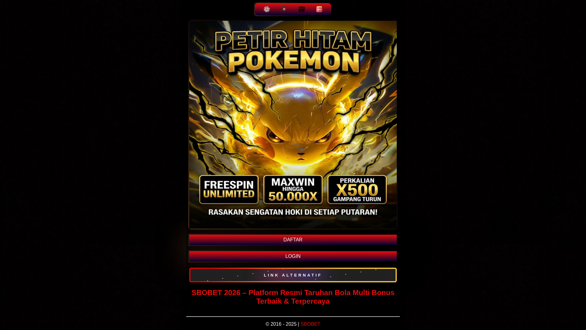 website screenshot of https://sbobetpoke.pages.dev/