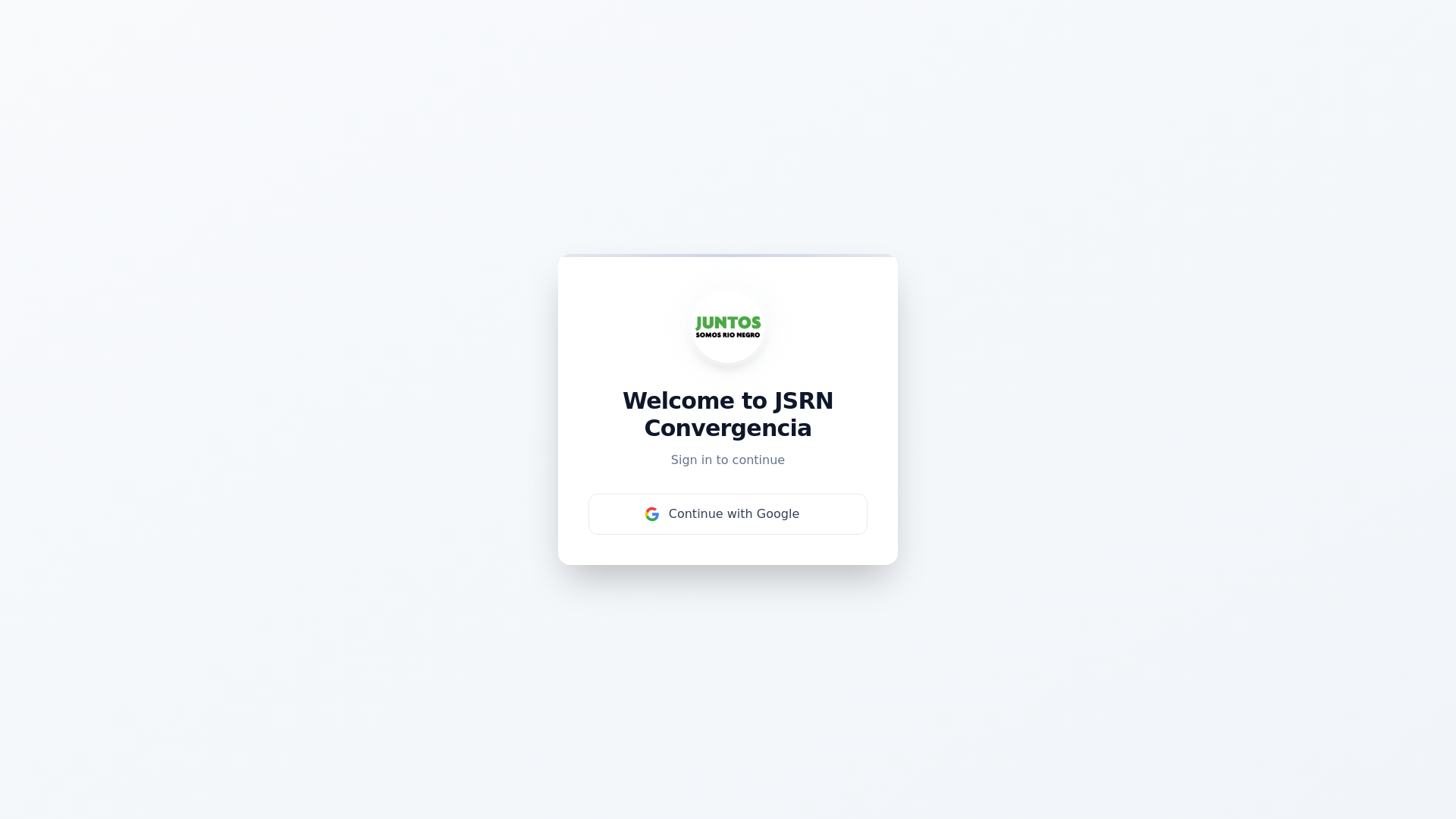 website screenshot of https://jsrnconvergencia.com/