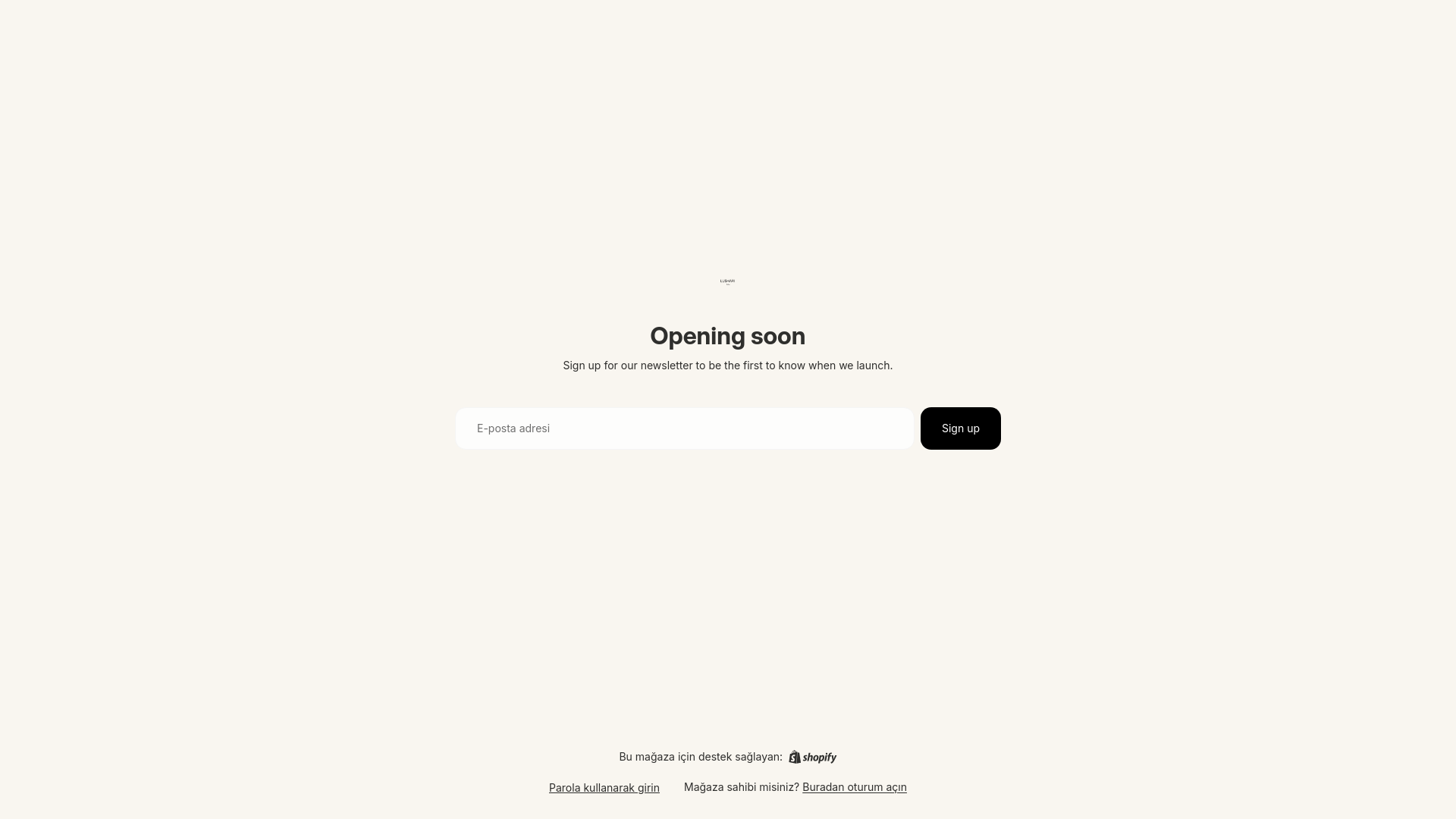 website screenshot of https://lusharieclat.com/